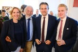 Anja, Heini, Dominik Nepp und Arthur.