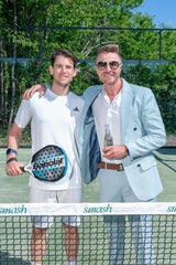 Dominic Thiem und Leo Hillinger