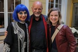 Domino Blue, Gary Lux und Caroline Vasicek