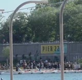 Großeinsatz Neue Donau Person ertrunken