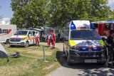 Brand Campingplatz