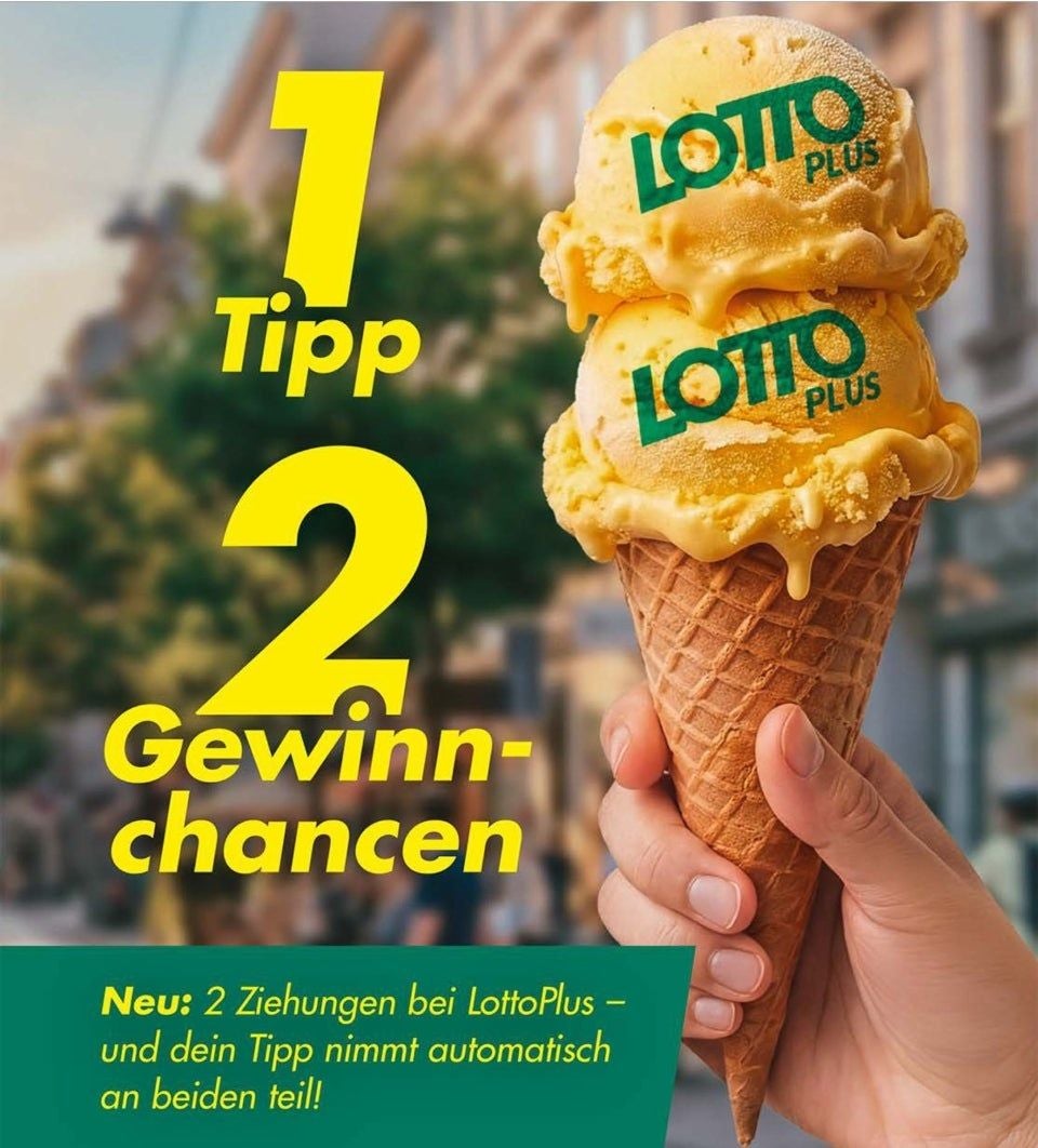 Am Mittwoch, den 8. Juli, wird LottoPlus neu gedacht: zwei Ziehungen, doppelte Gewinnchancen!