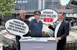 Die SPÖ-Bezirksvorsteher von Floridsdorf, Georg Papai, und Favoriten, Marcus Franz, haben bereits eine&nbsp;faire Polizei-Personalverteilung gefordert.