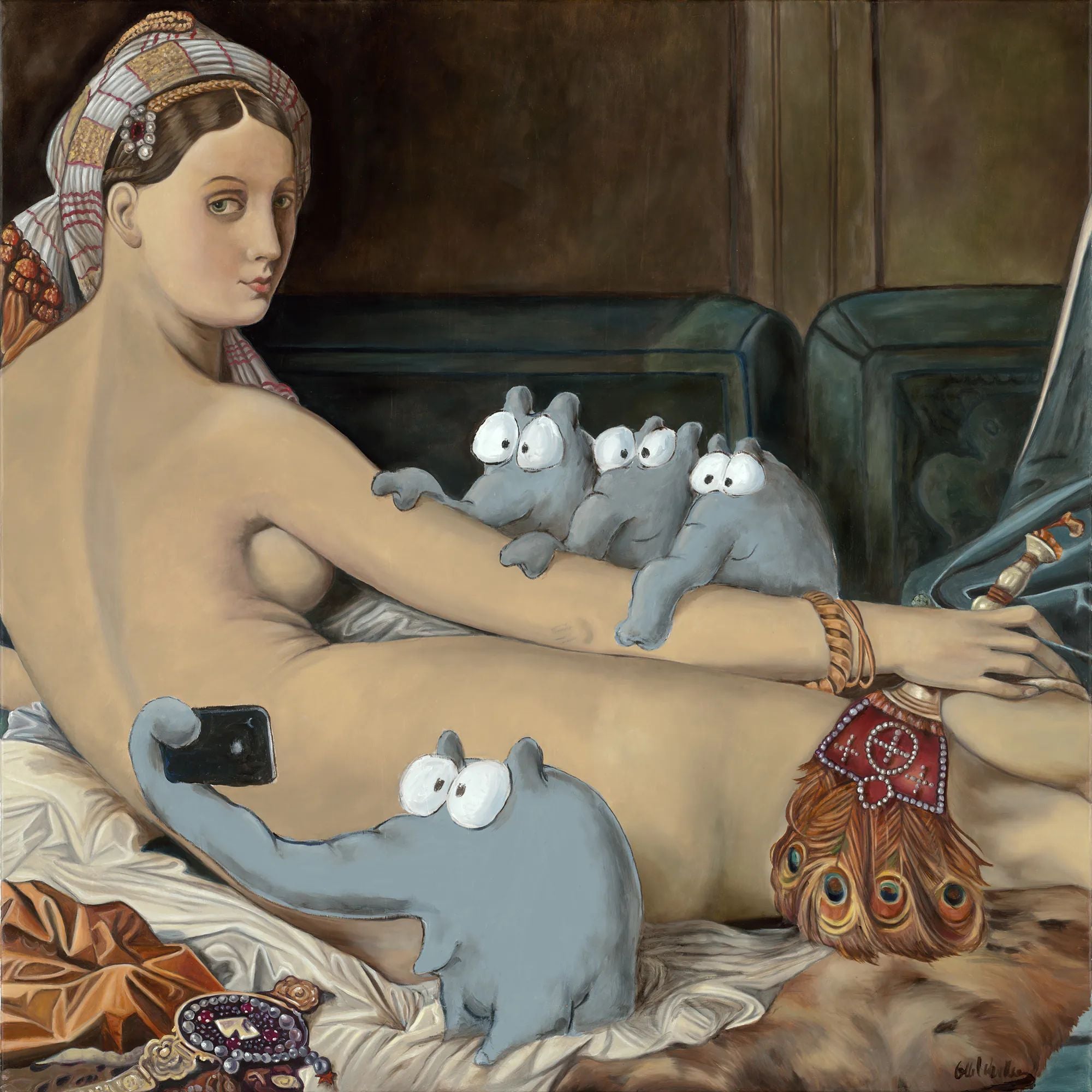 Ottos "Gruppenbild mit Dame"