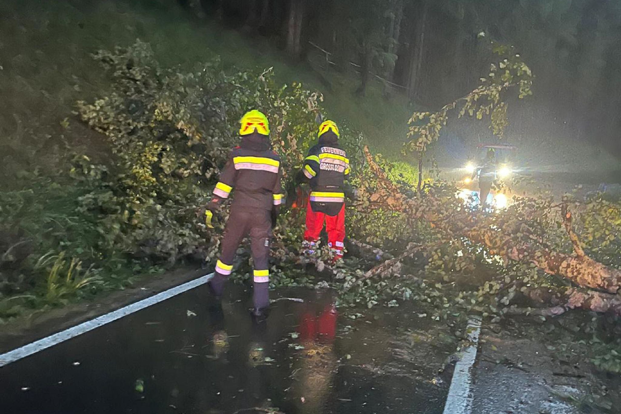 Unwetter-Schäden