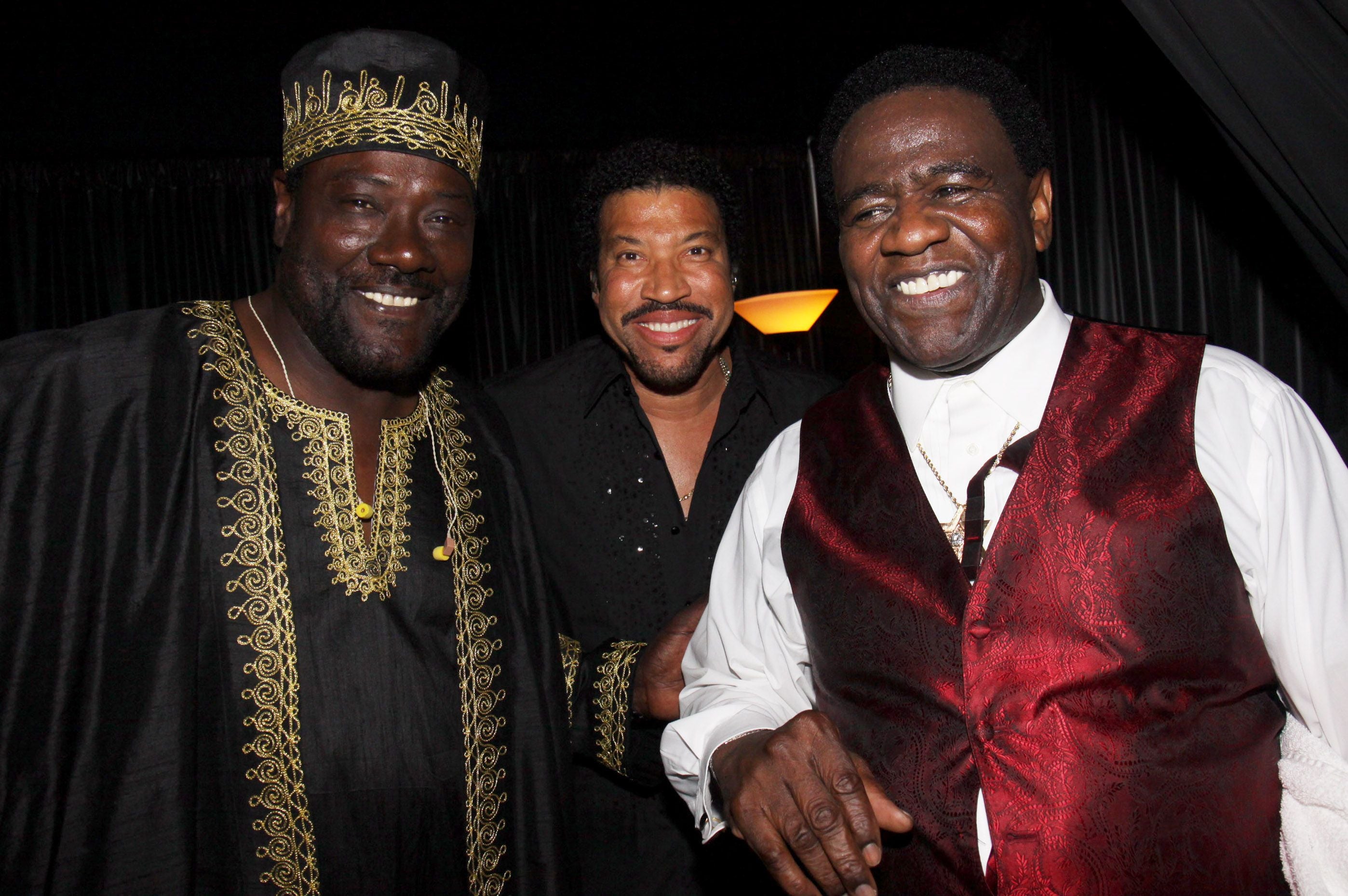 NEW ORLEANS - JULY 05: Ronald LaPread, Lionel Richie and Al Green attend the 2009 Essence Music Festival Presented by Coca-Cola at the Louisiana Superdome on July 4, 2009 in New Orleans, Louisiana. (Photo by Johnny Nunez/WireImage)