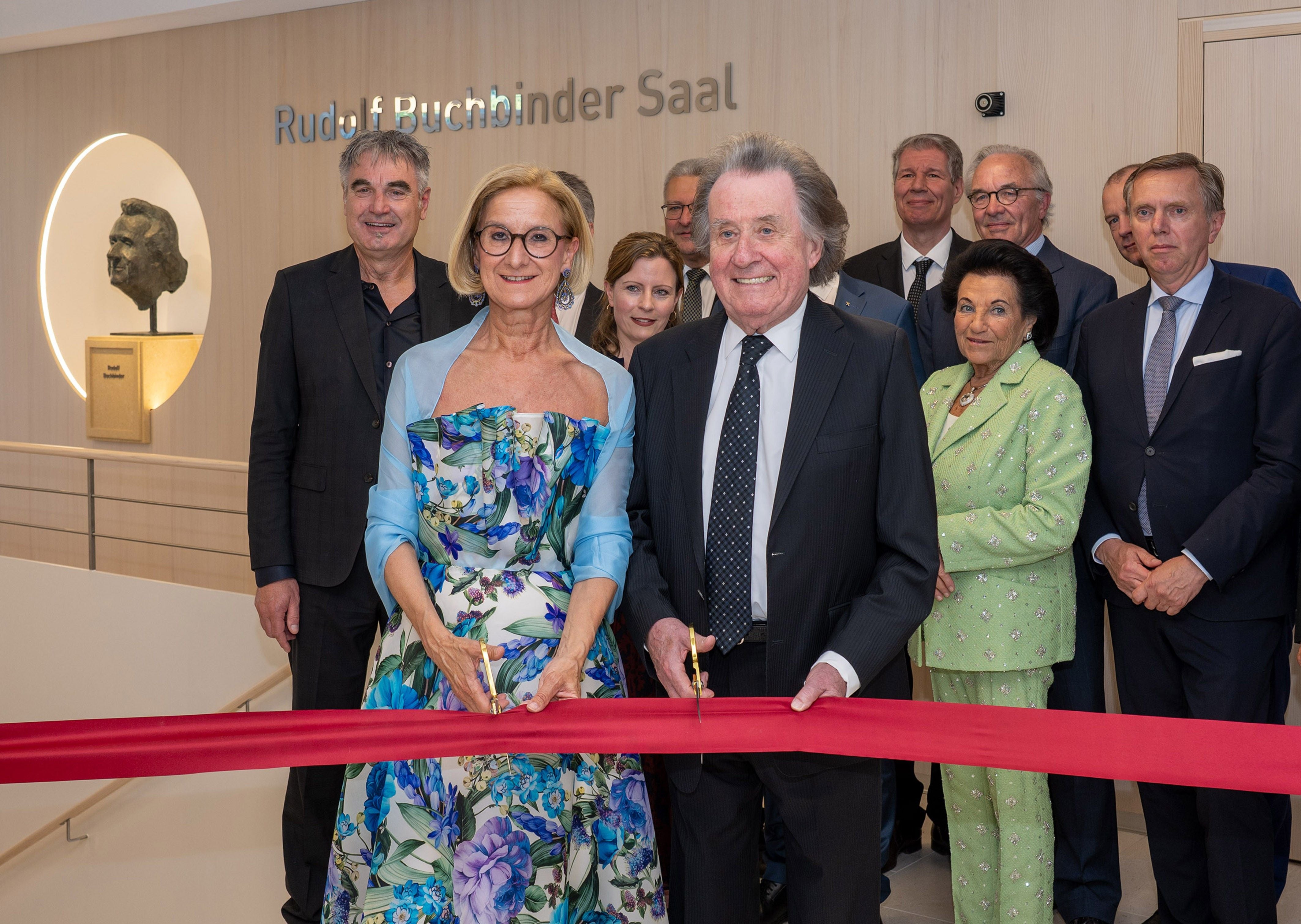 Feierliche Eröffnung des Rudolf-Buchbinder-Saals in Grafenegg.