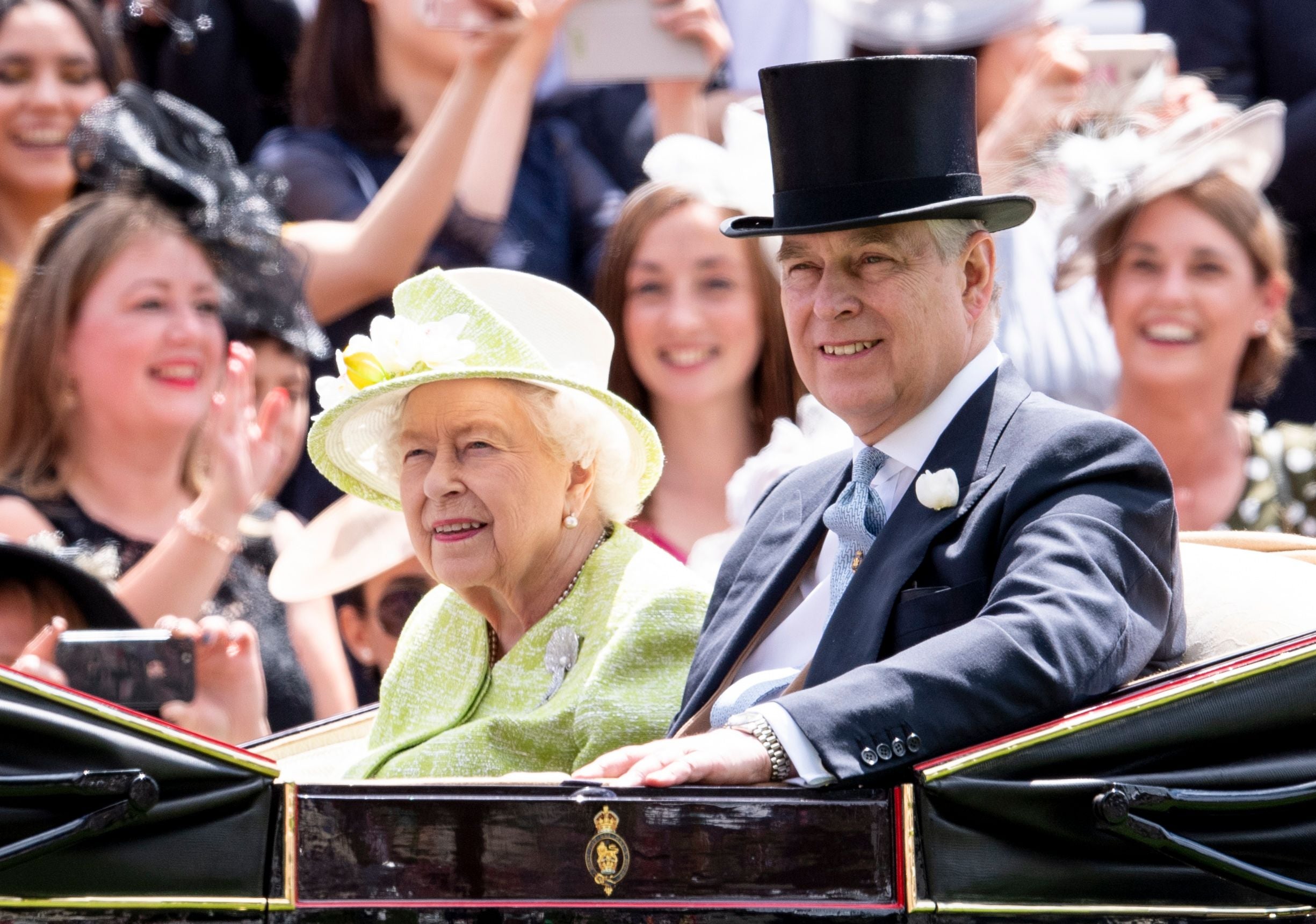 Queen Elizabeth II. und Andrew