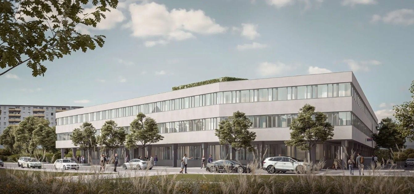 Rendering des Sicherheitszentrums Favoriten-Keplergasse