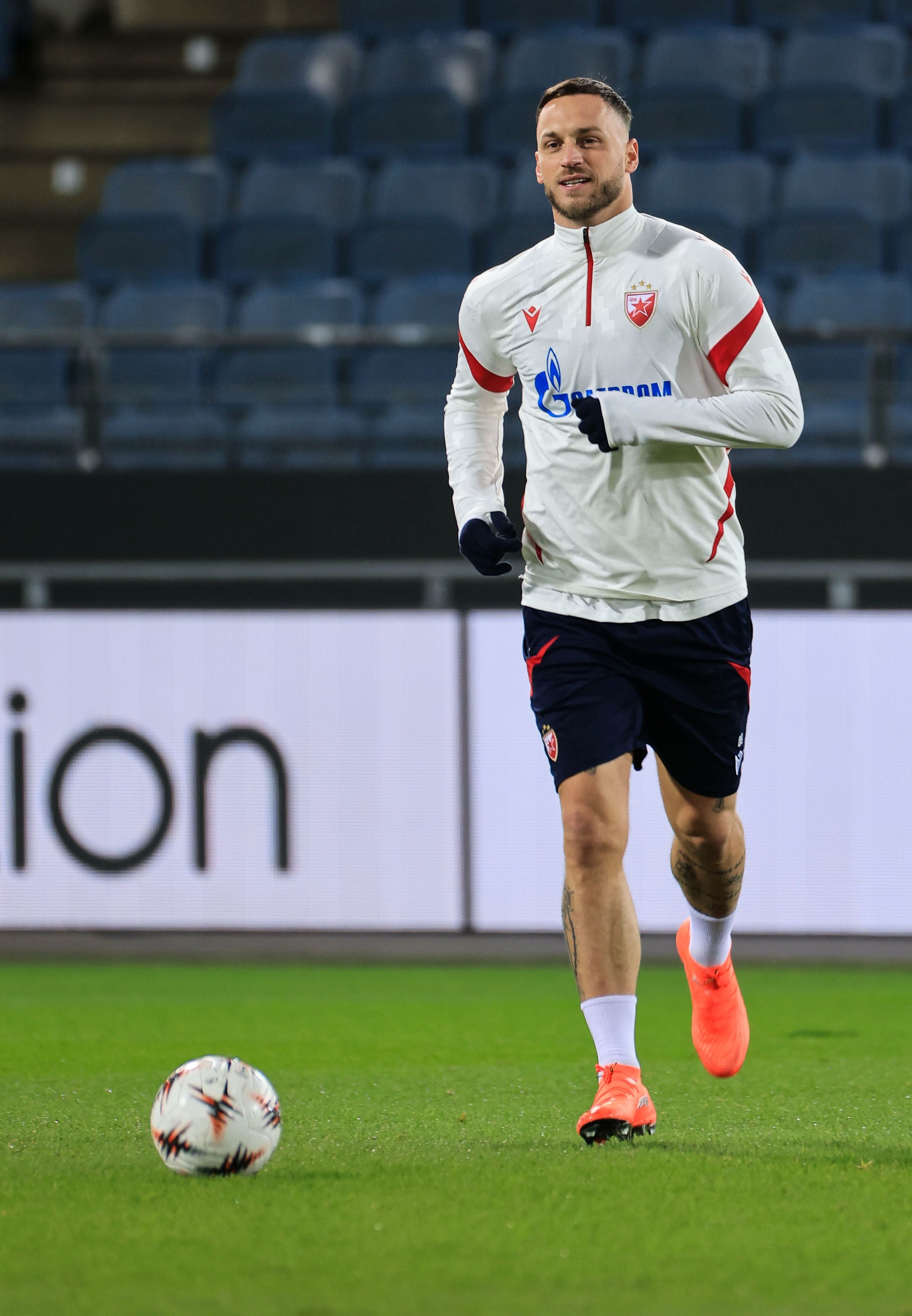 Arnautovic beim Training.