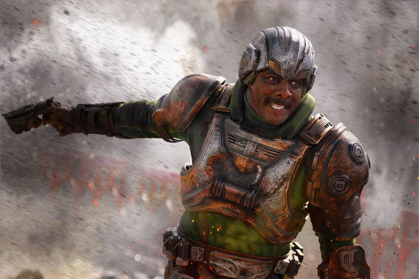 Duncan (Idris Elba) hilft He-Man im Kampf gegen Skeletor
