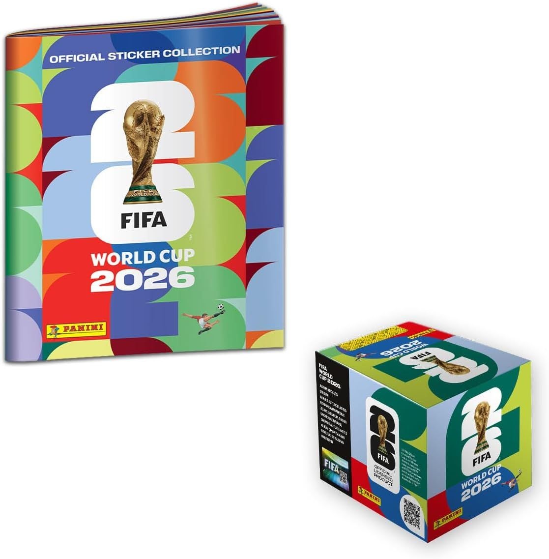 WM 2026 Stickeralbum und Sticker