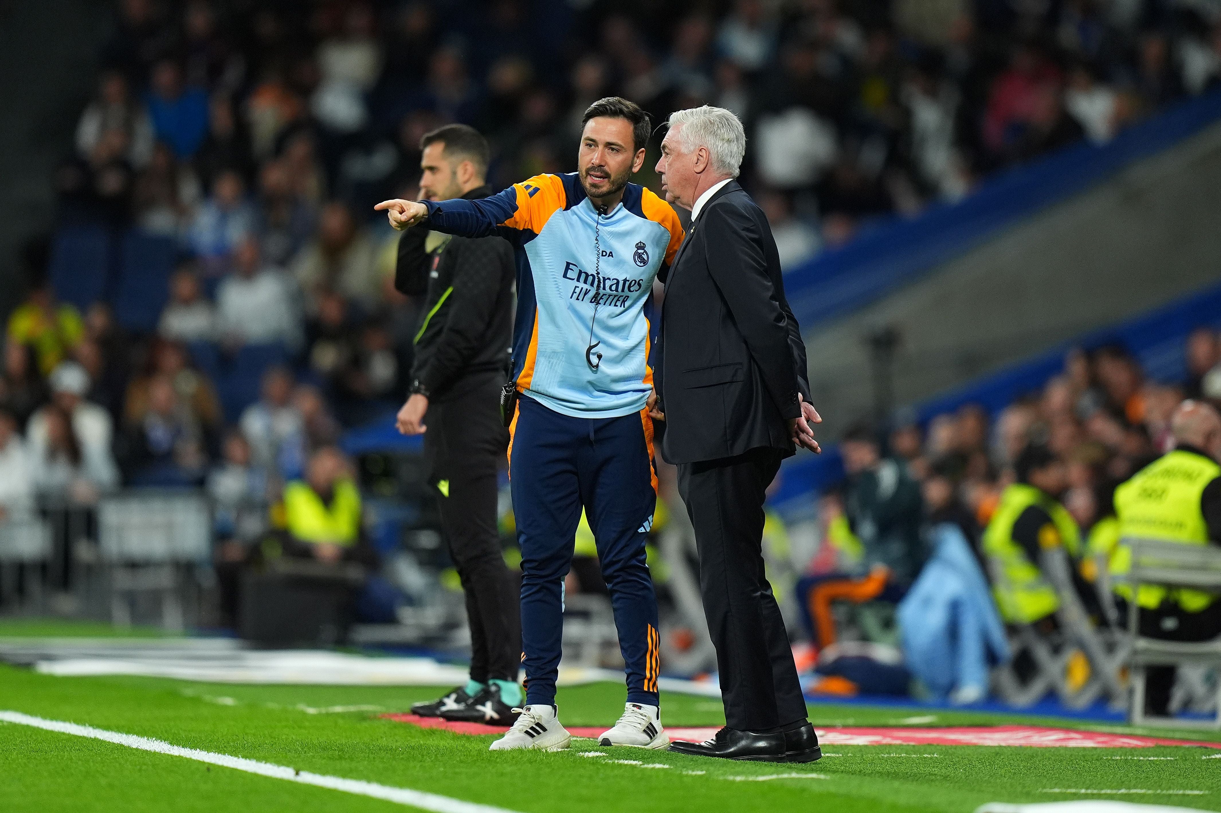 Davide Ancelotti und sein Vater Carlo Ancelotti