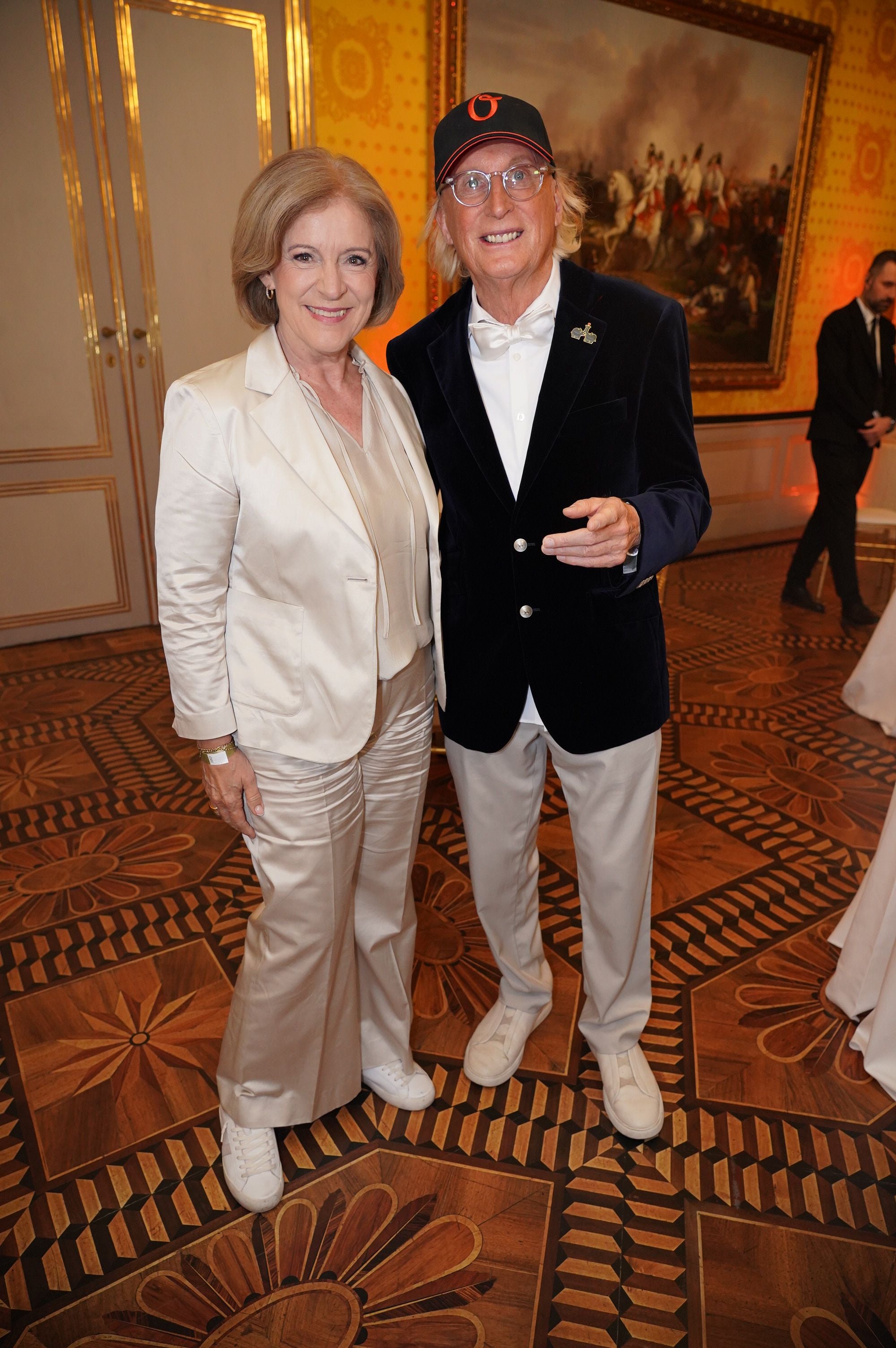 Ingrid Thurnher und Otto Waalkes