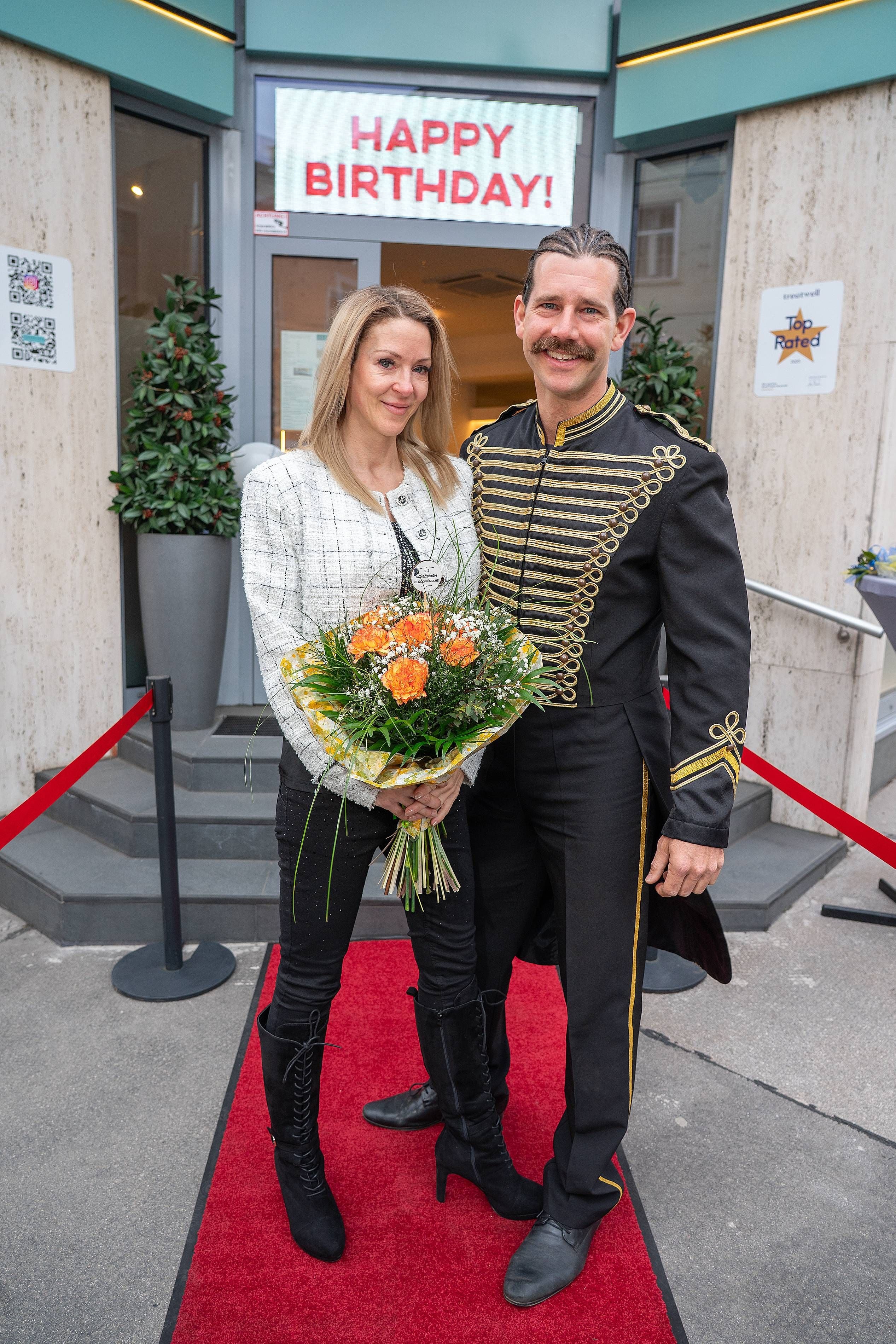 Simone Lugner und Alexander Schneller