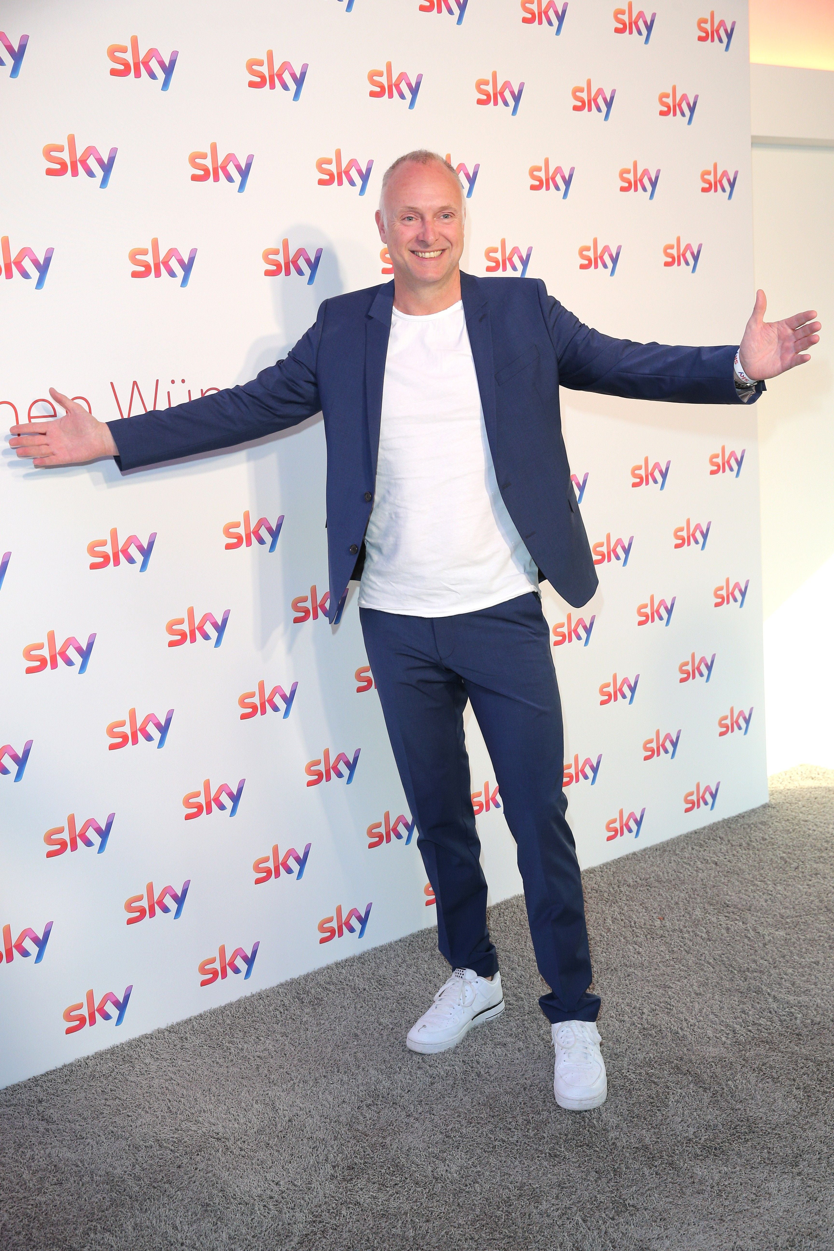 MUNICH, GERMANY - APRIL 17: Frank Buschmann during the launch event for 'Das neue Sky' on April 17, 2018 in Munich, Germany. (Photo by Gisela Schober/Getty Images)
