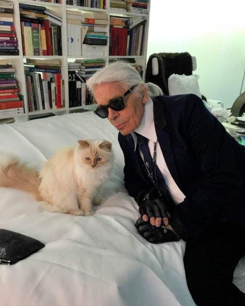 Karl Lagerfeld und Choupette