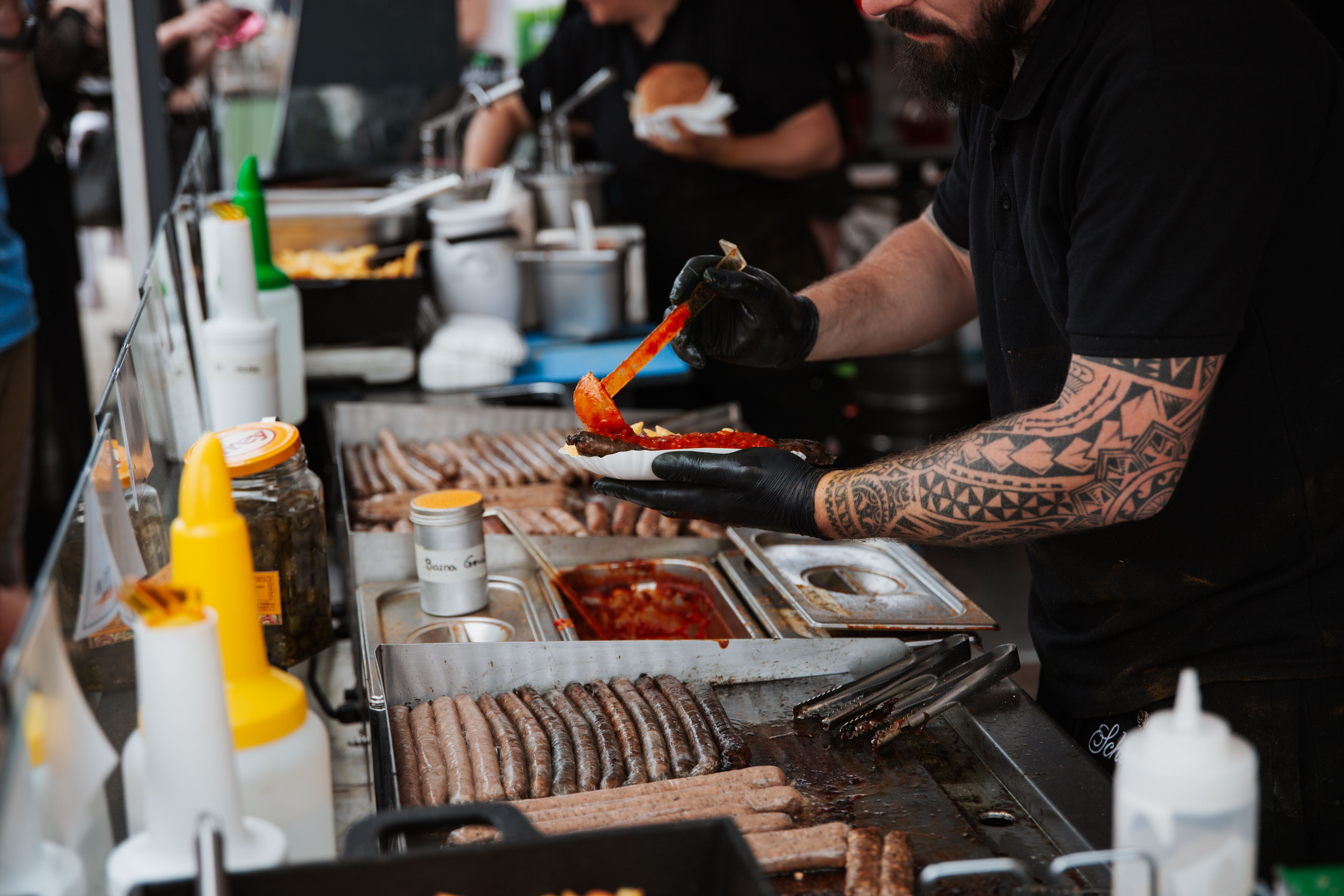 Vegane Bosna dürfen beim Streetfood-Festival keinesfalls fehlen.
