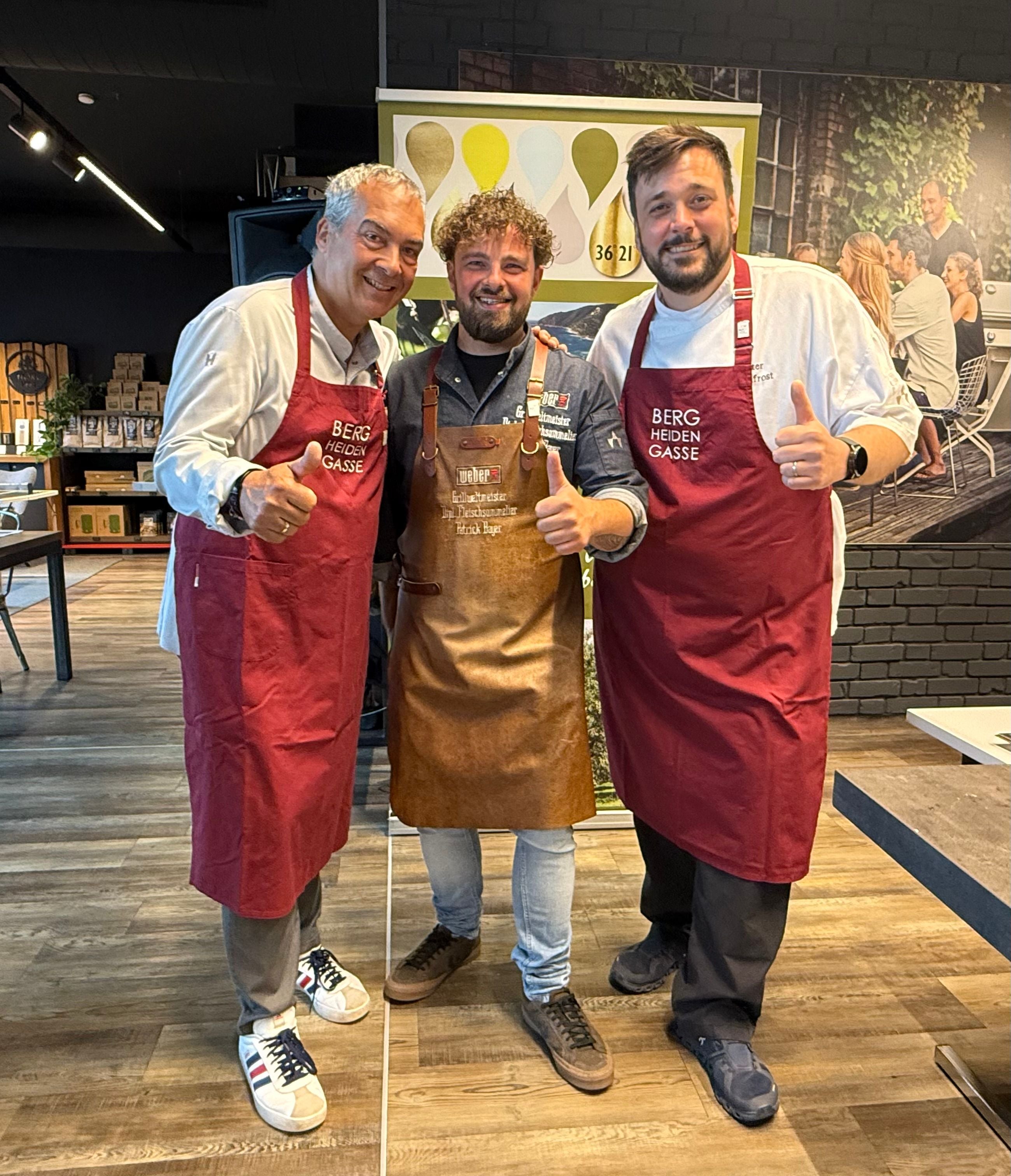 Robert Letz, Patrick Bayer, Walter Leidenfrost