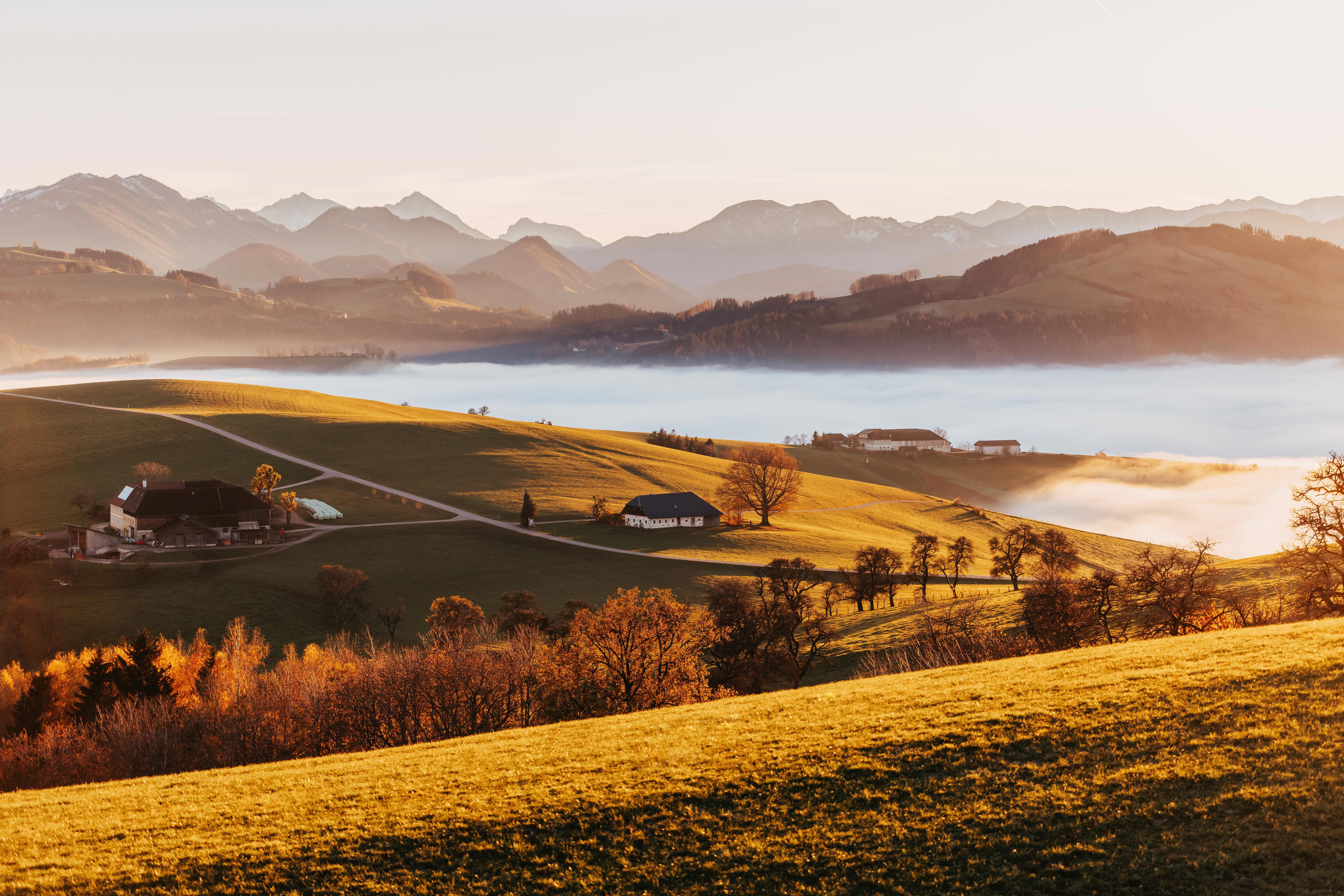 Das Mostviertel lädt mit schönen Landschaften ein.