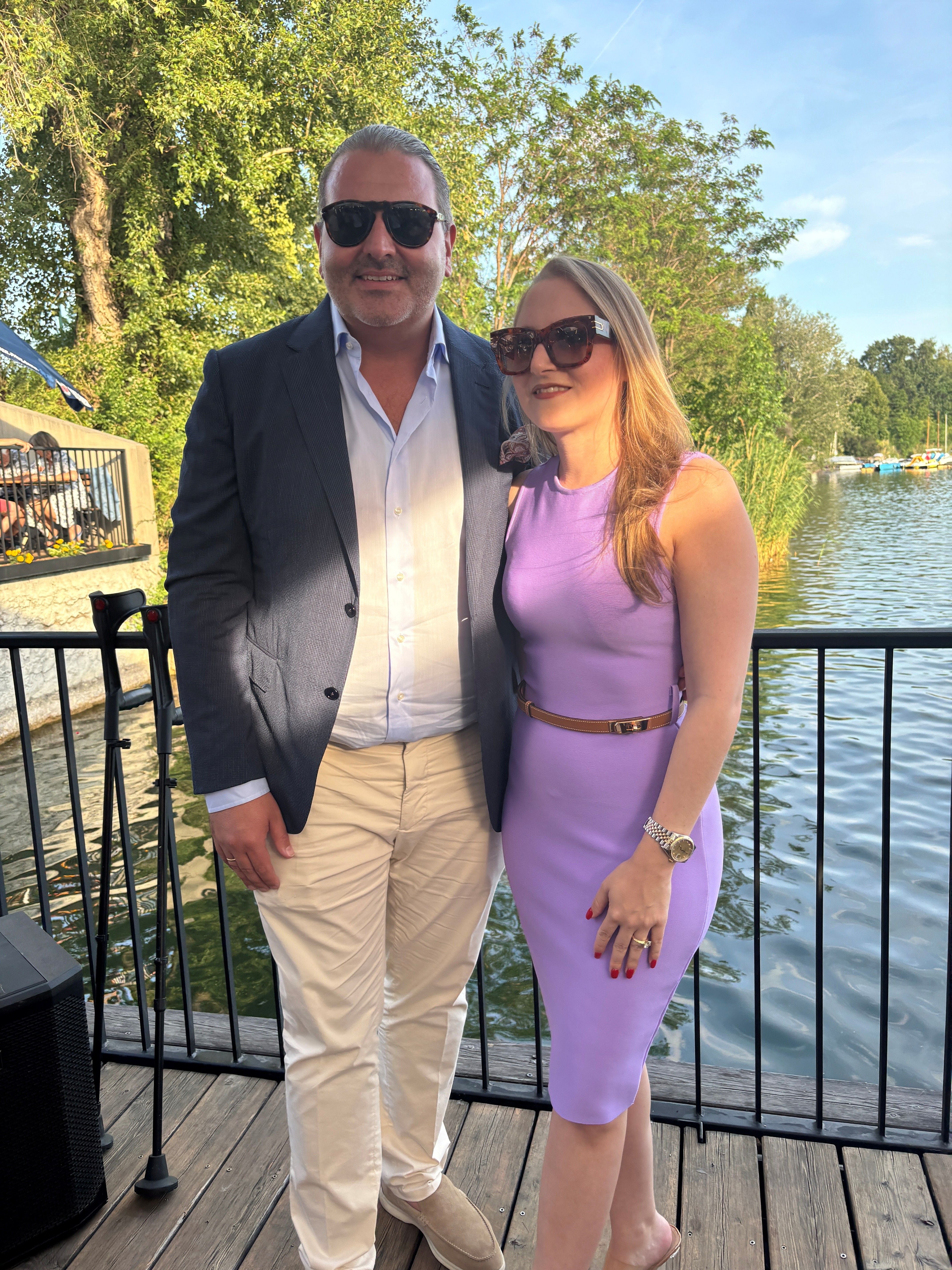 Jacky und Leo Lugner