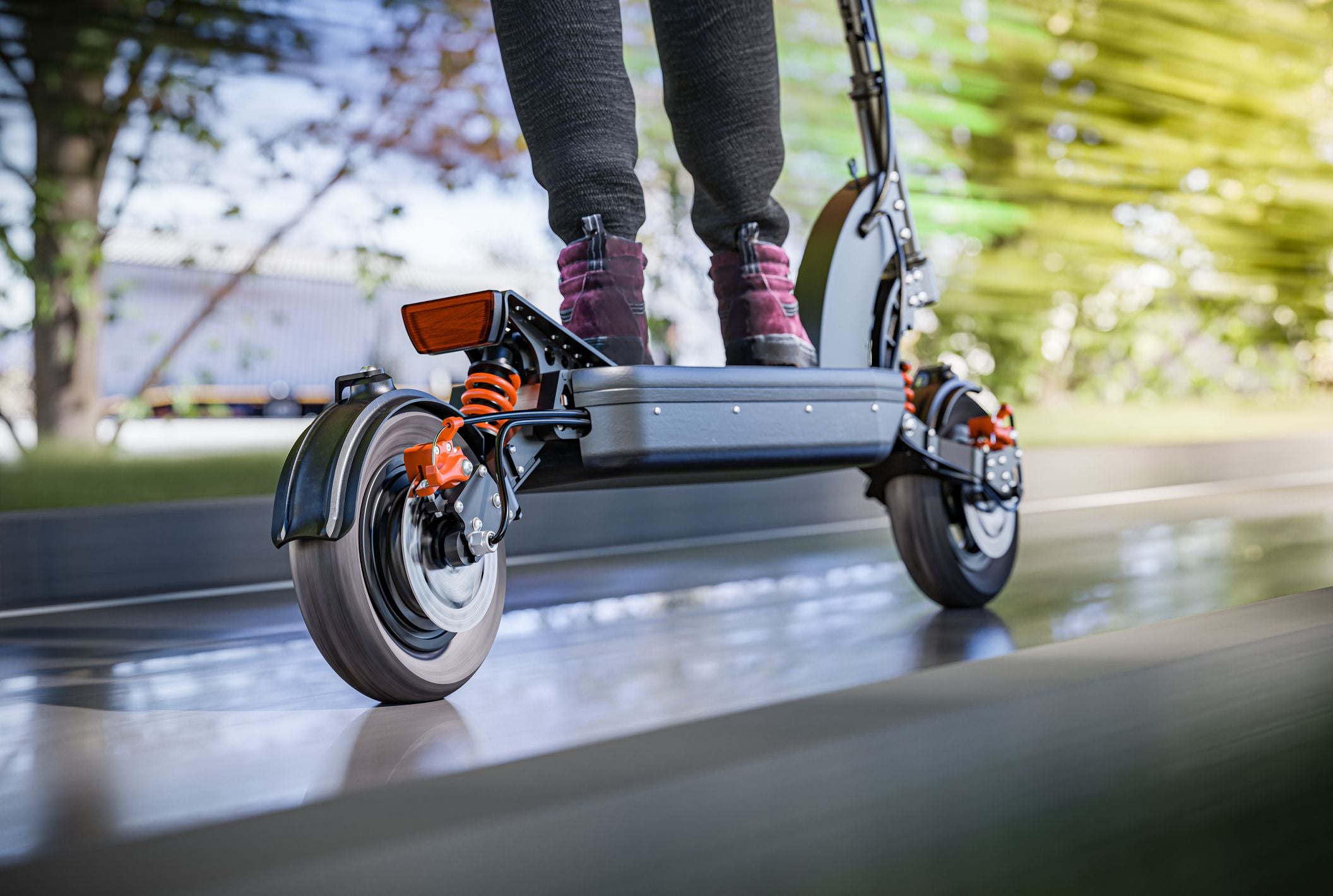E-Scooter im Fokus von Schwerpunktkontrollen.