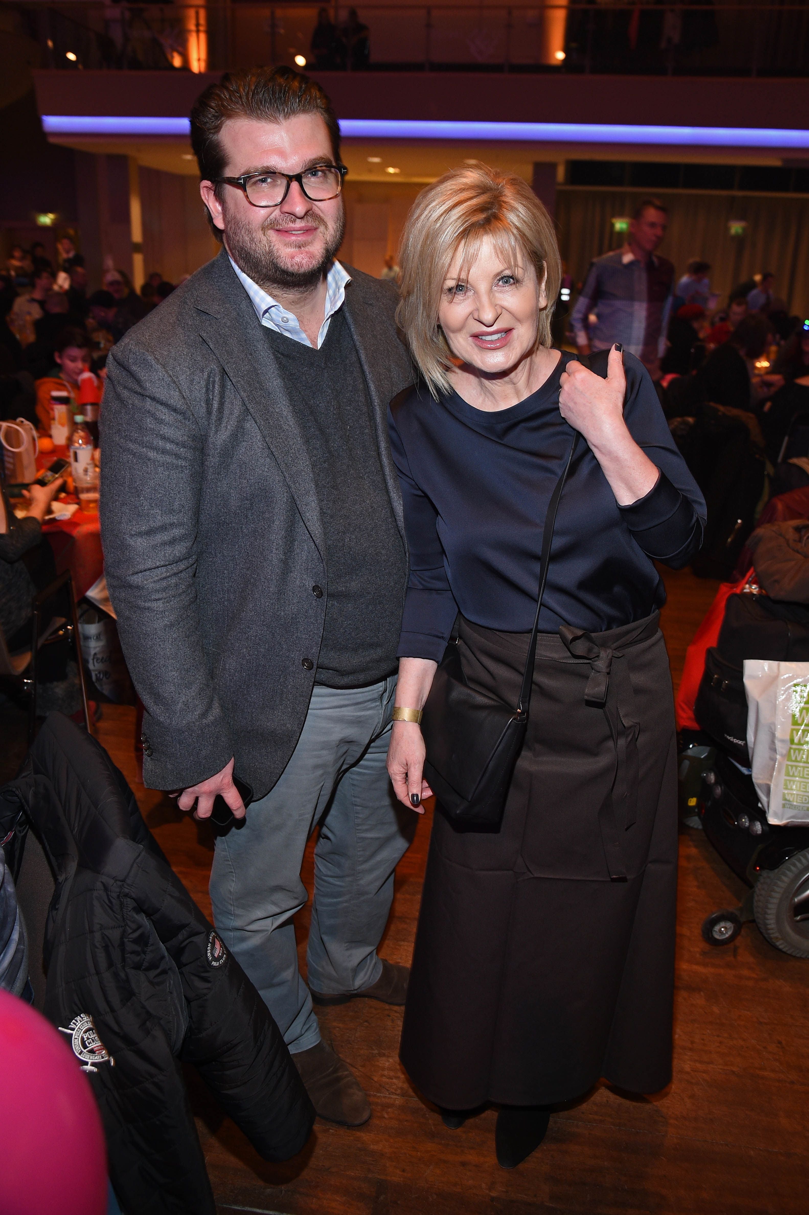 Carmen Nebel und ihr Sohn Gregor