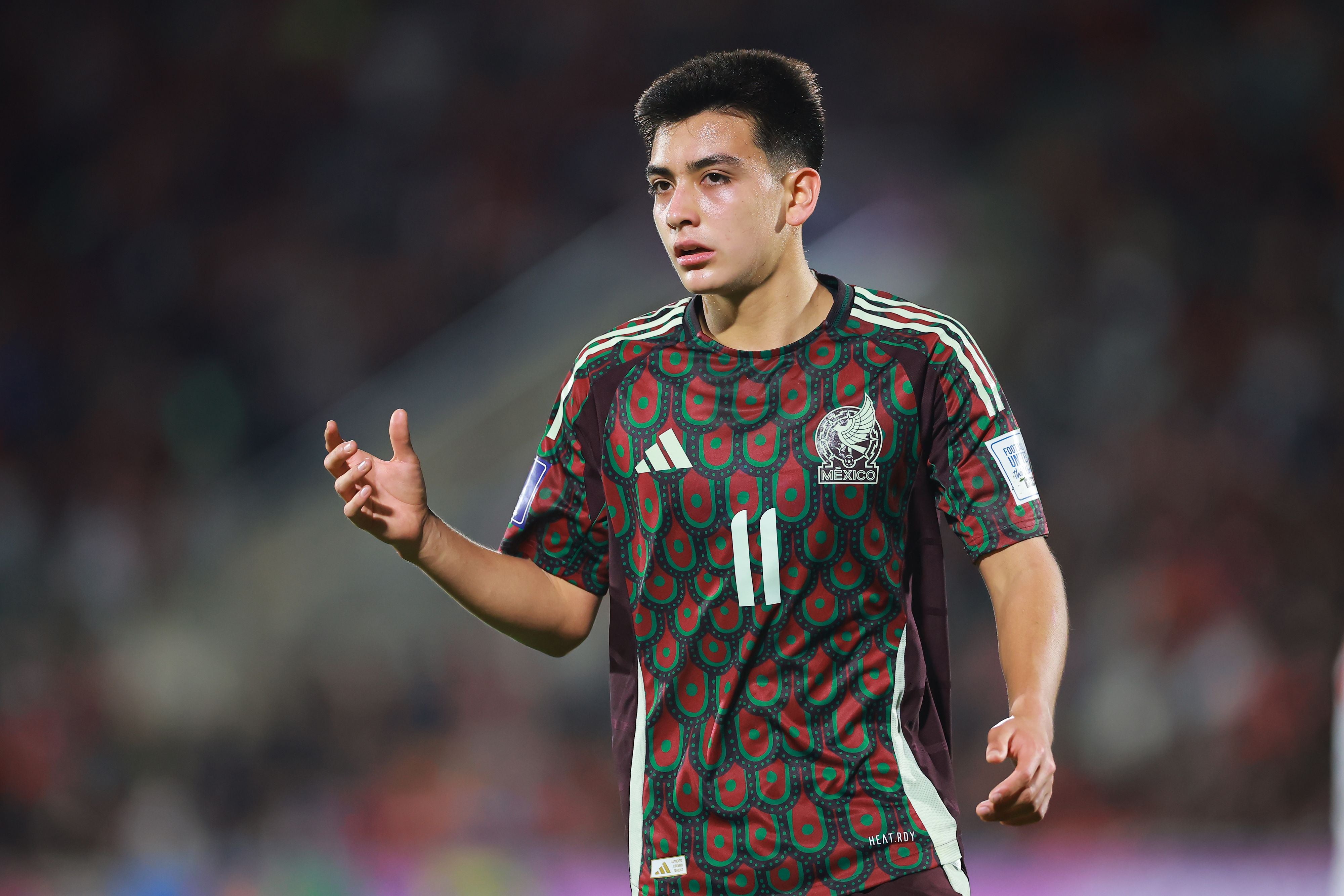 Das "WM-Baby": Gilberto Mora