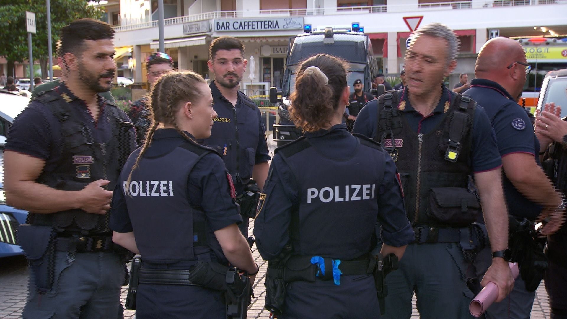 Polizei in Lignano