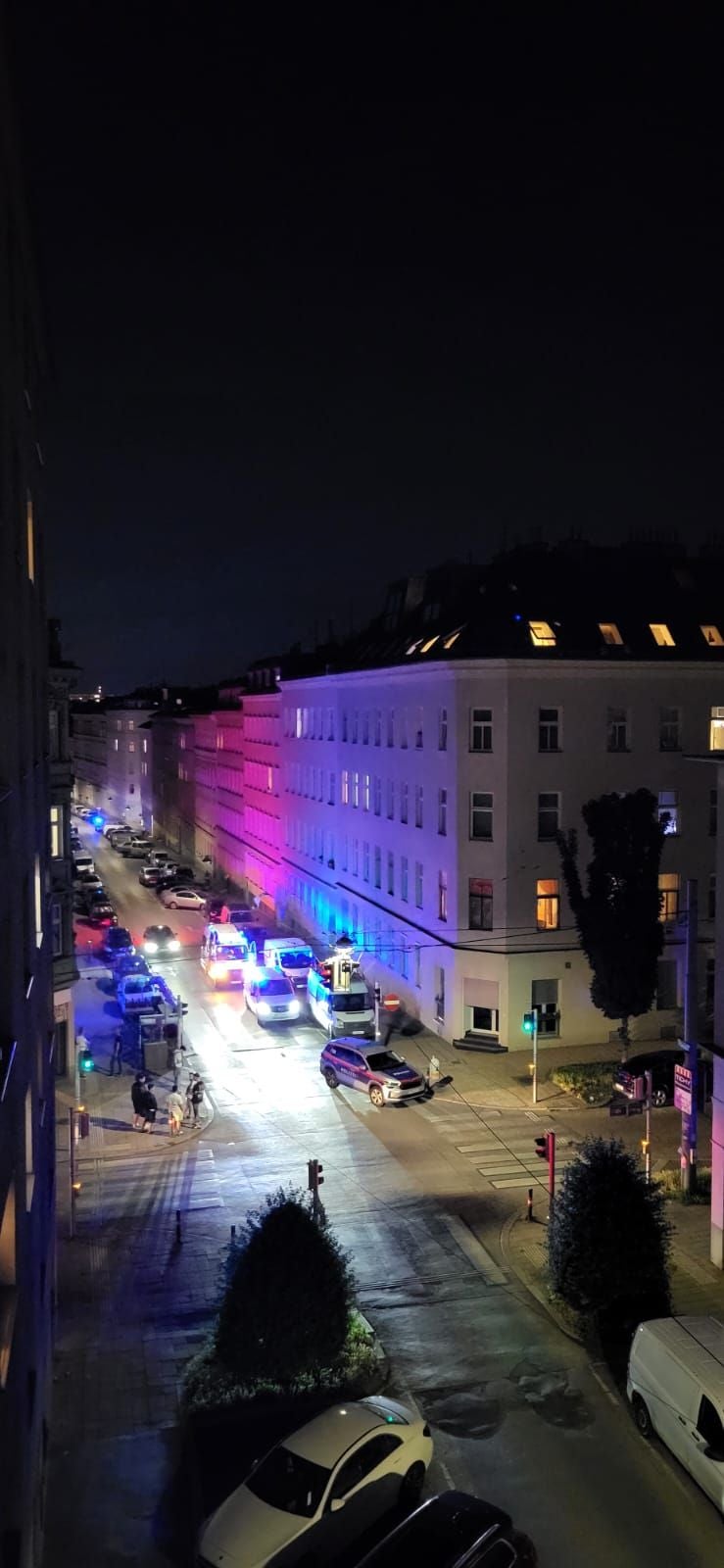 Der Einsatz in Favoriten.