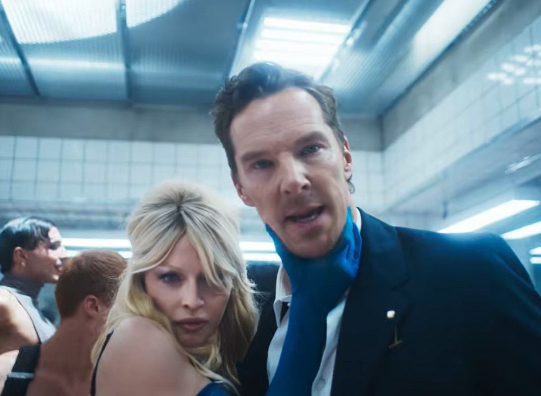 Madonna mit Benedict Cumberbatch