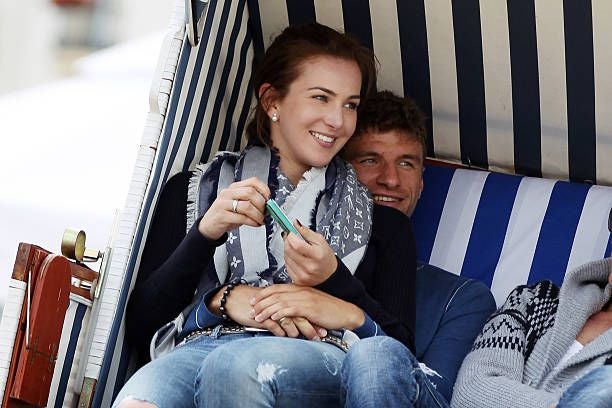 Thomas Müller mit Lisa