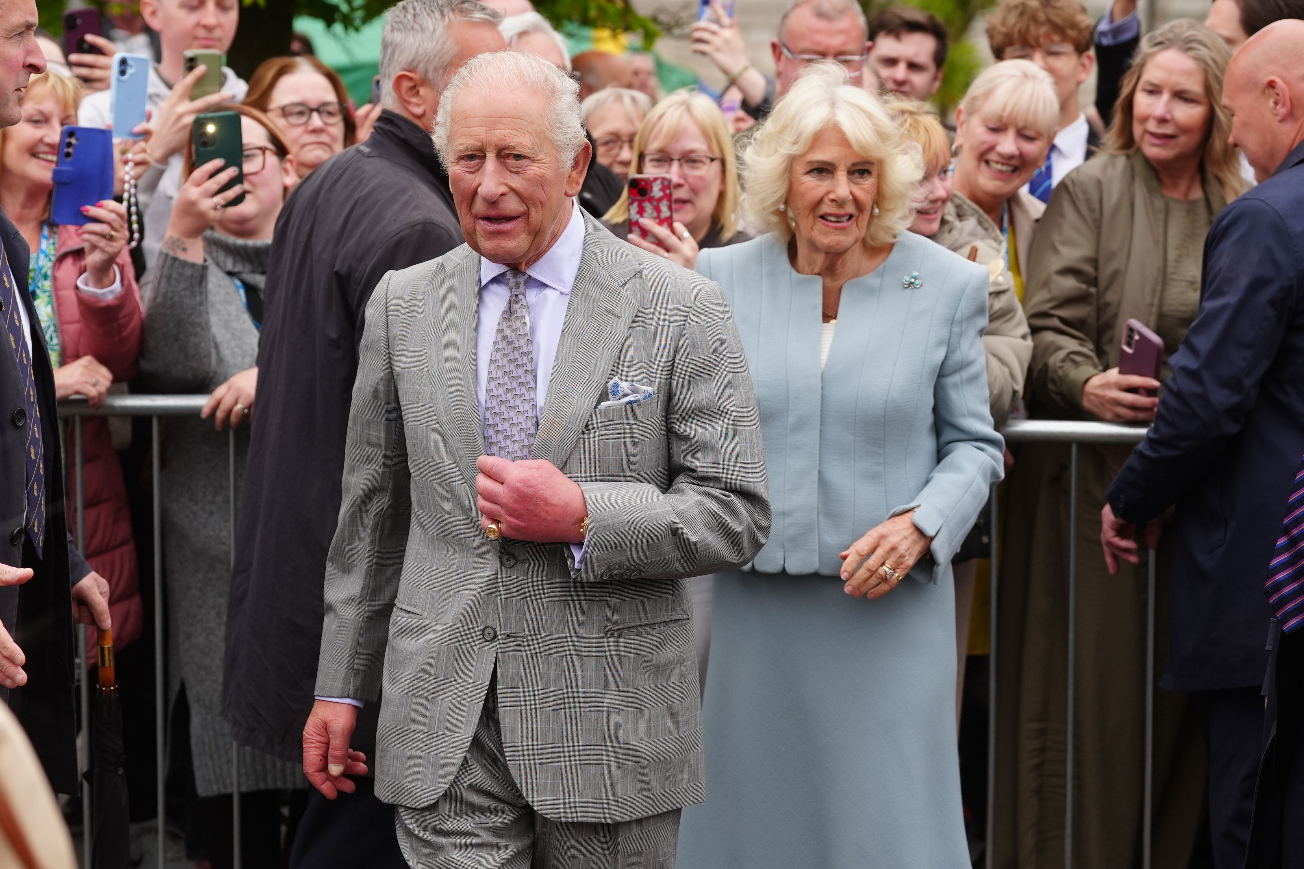König Charles III. und Königin Camilla