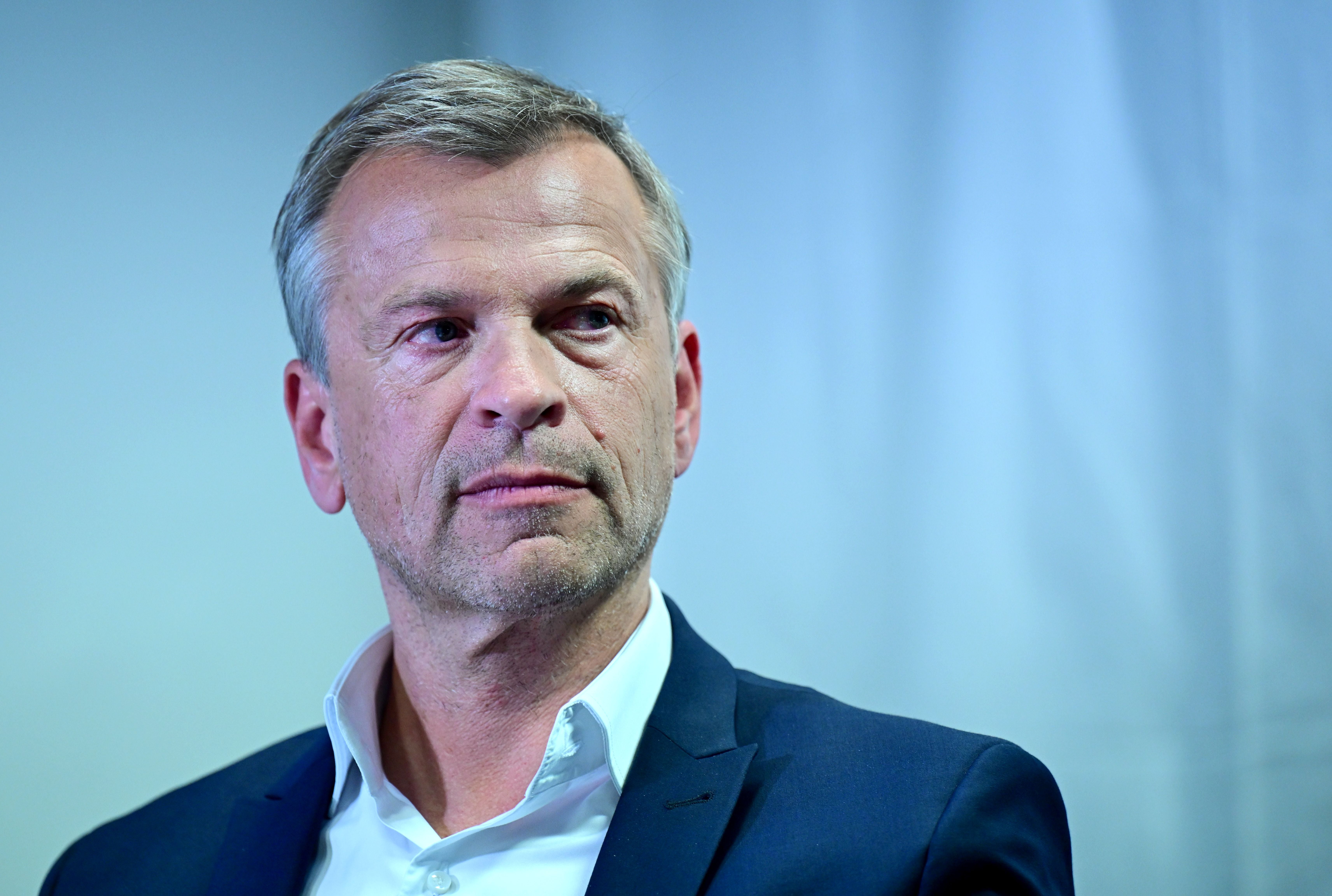 ABD0112_20260602 - WIEN - ÖSTERREICH: Ex-ProSiebenSat.1Puls4-Geschäftsführer Markus Breitenecker im Rahmen einer öffentlichen Präsentation der Bewerber:innen zur ORF-Generaldirektoren-Wahl am Dienstag, 2. Juni 2026, in Wien. - FOTO: APA/ROLAND SCHLAGER