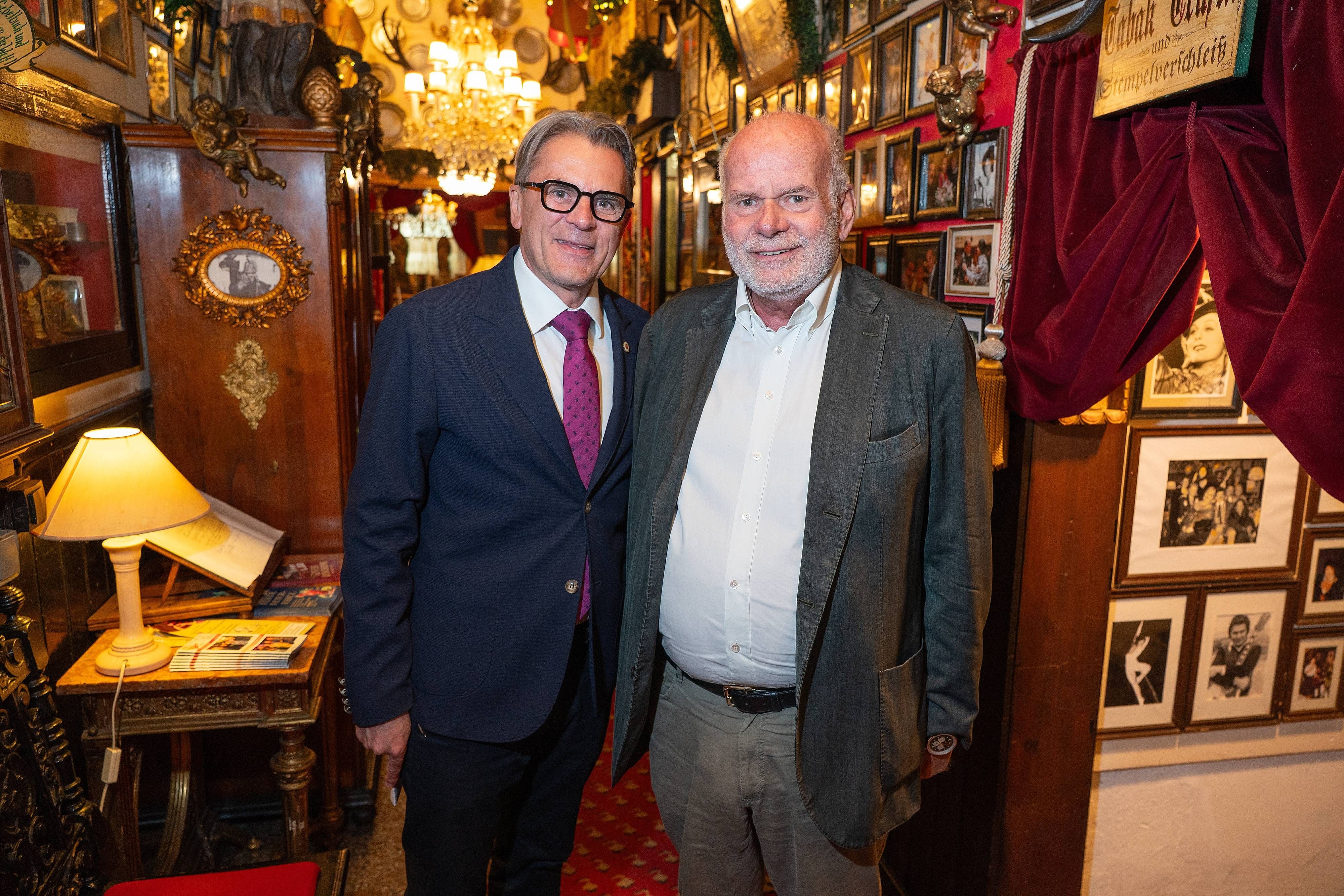 Peter Grossmann und Manfred Ainedter