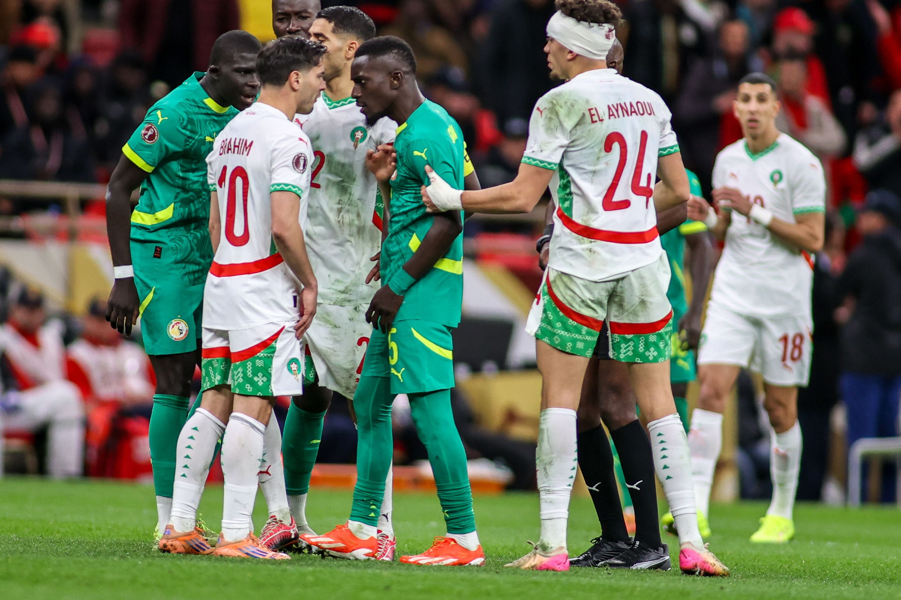 Afrika Cup-Finale zwischen Marokko und Senegal