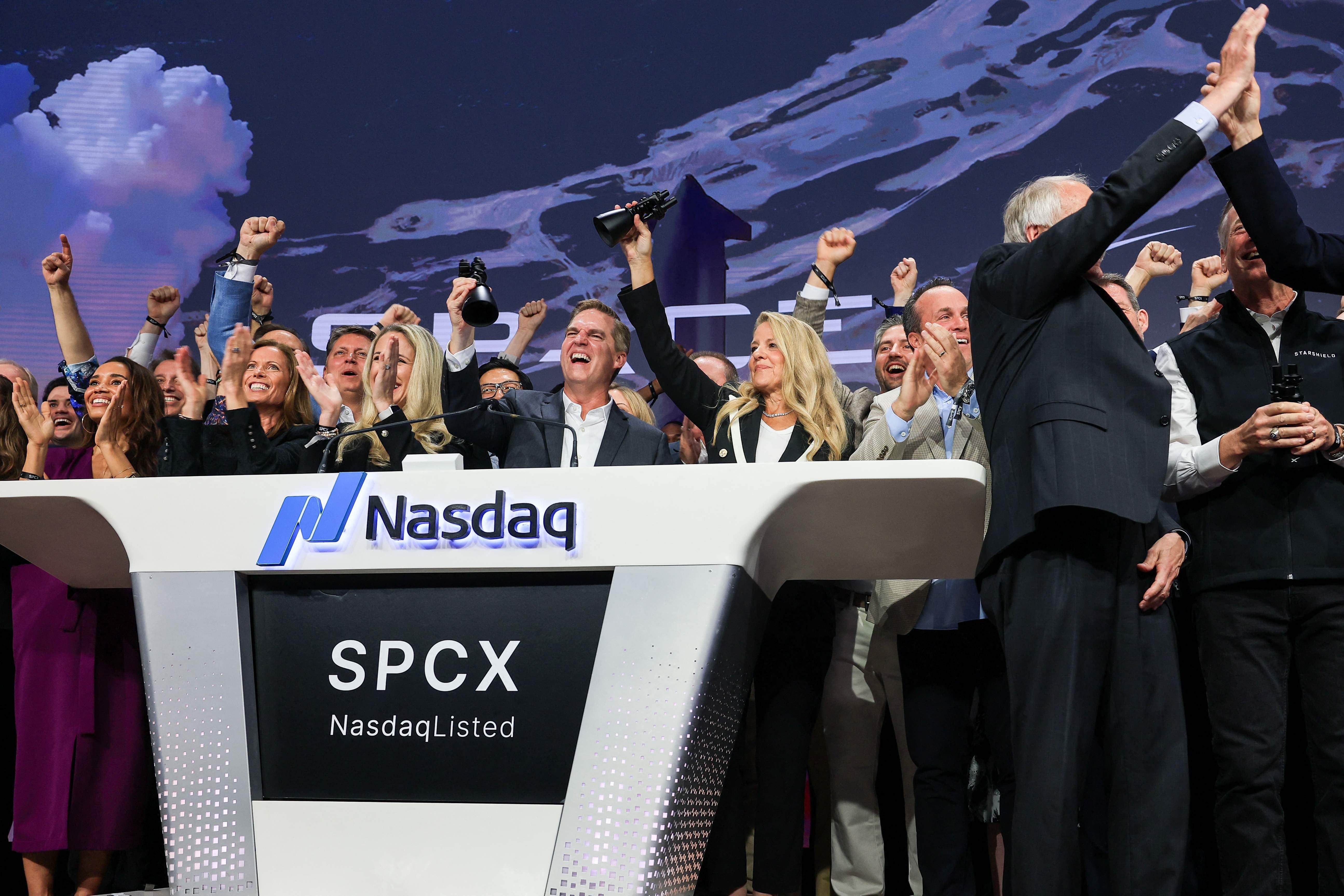 SpaceX an der Börse