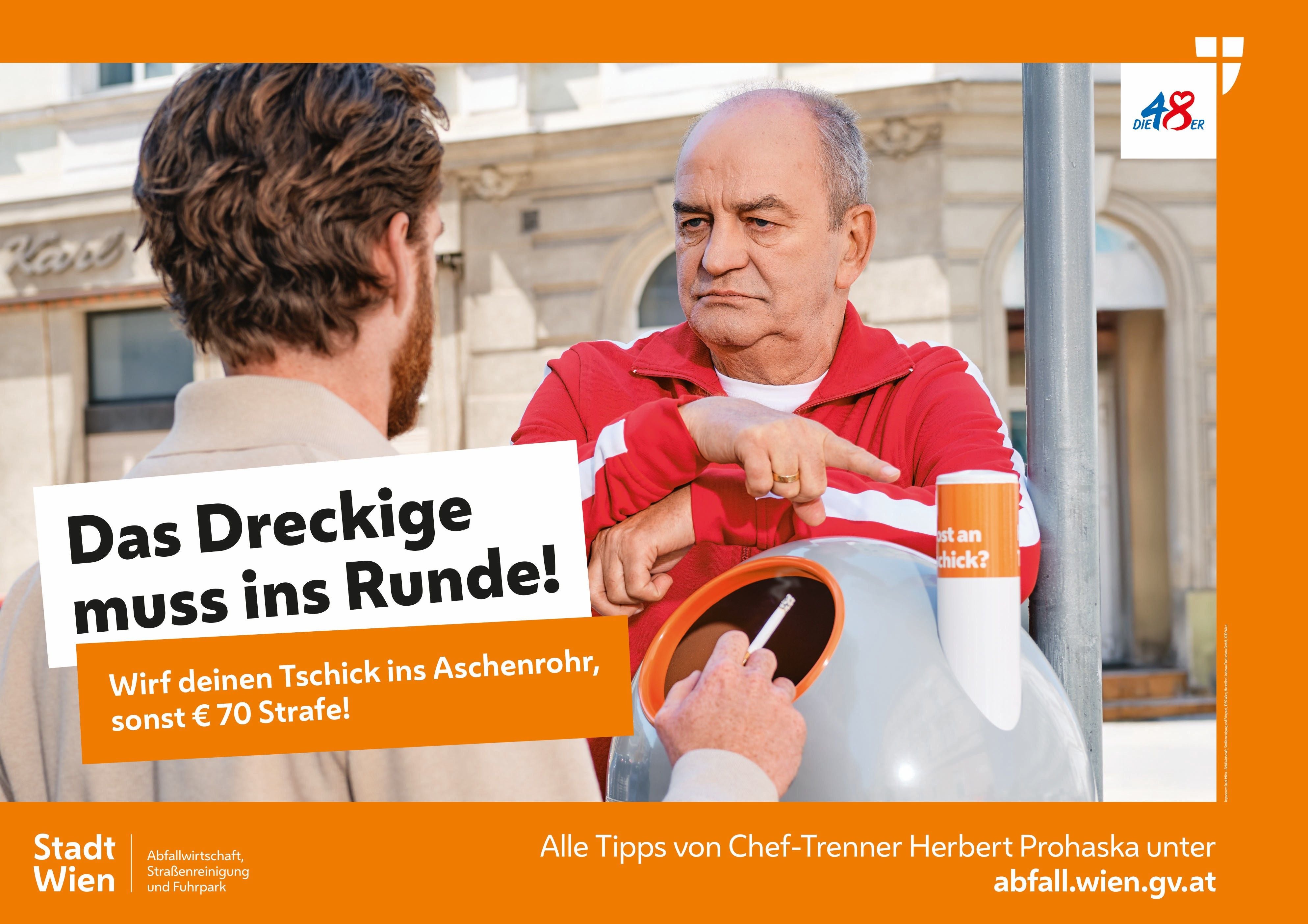 Mit Humor wird auf Müll-Probleme aufmerksam gemacht.