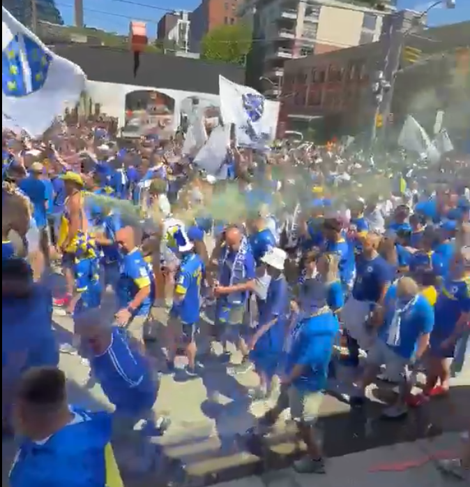 Bosnien-Fans