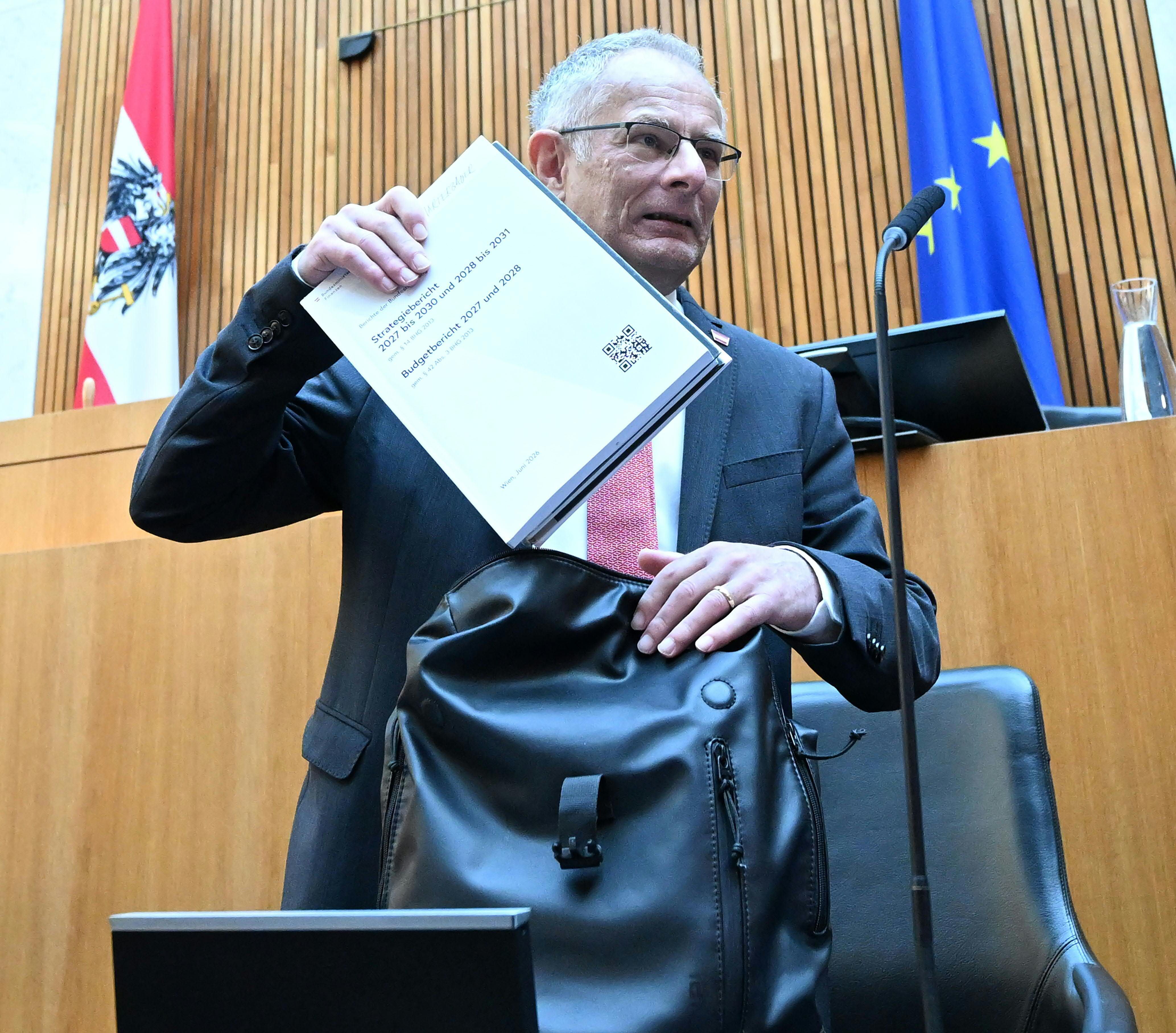 Finanzminister Markus Marterbauer (SPÖ)