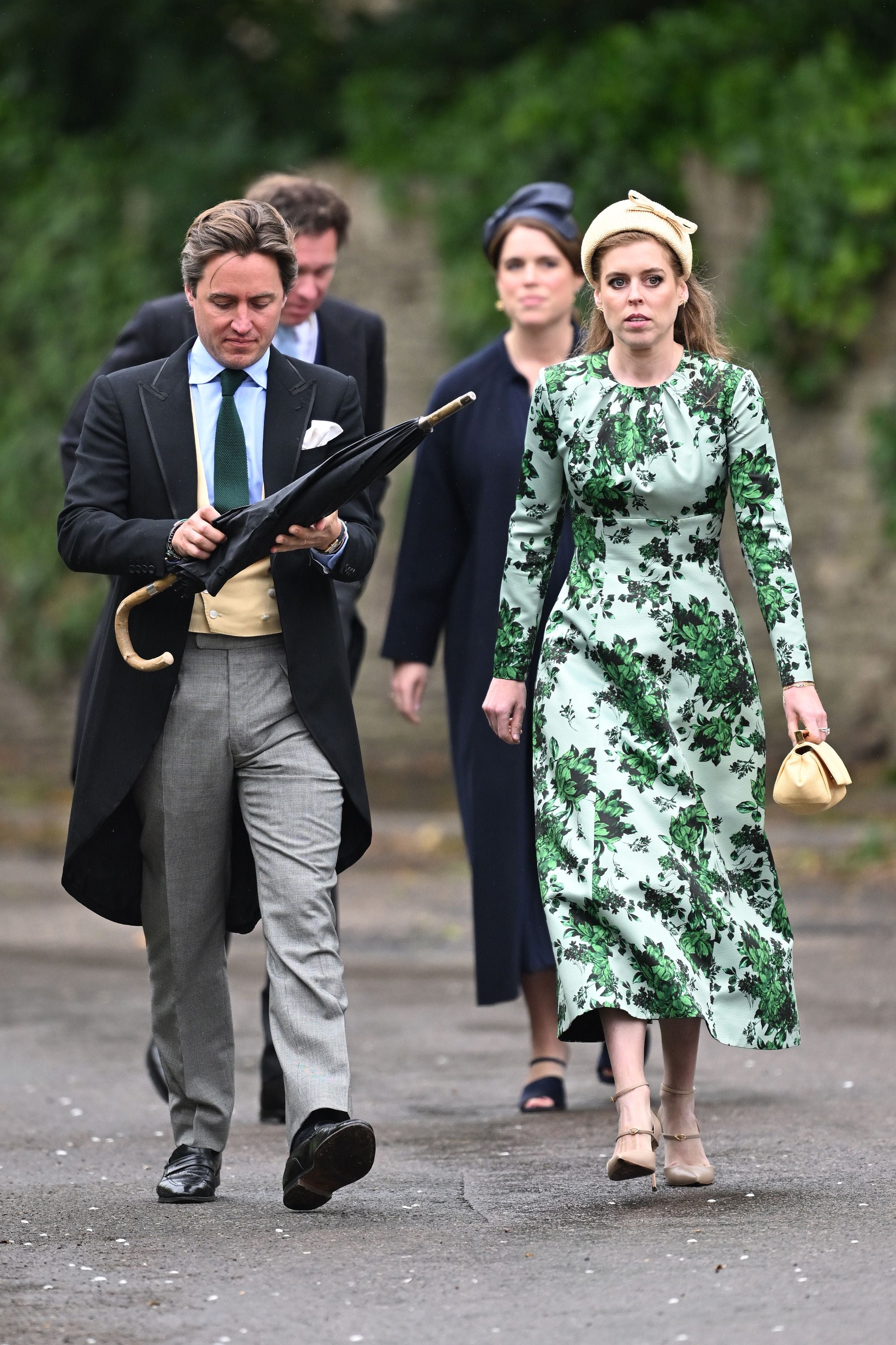 Edoardo Mapelli Mozzi, Jack Brooksbank, Eugenie und Beatrice von York