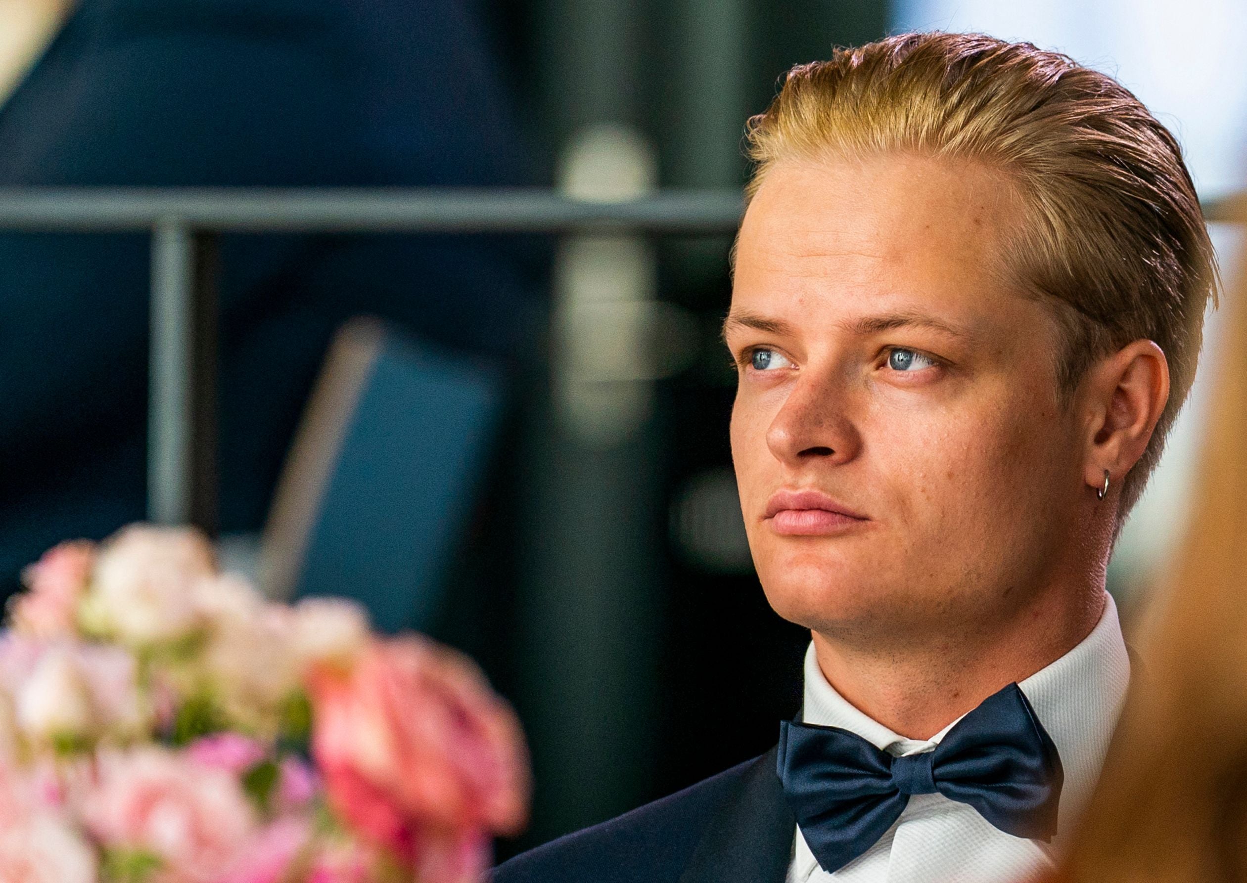 (FILES) This file photo taken on June 16, 2022 in Oslo, Norway, shows Marius Borg Høiby, son of Norwegian Crown Princess Mette-Marit. On trial for rape and assault, Marius Borg Høiby, son of Norway’s Crown Princess, will learn his fate on June 15, 2026 in a case that has tarnished the image of the monarchy. (Photo by HAKON MOSVOLD LARSEN / NTB / AFP)