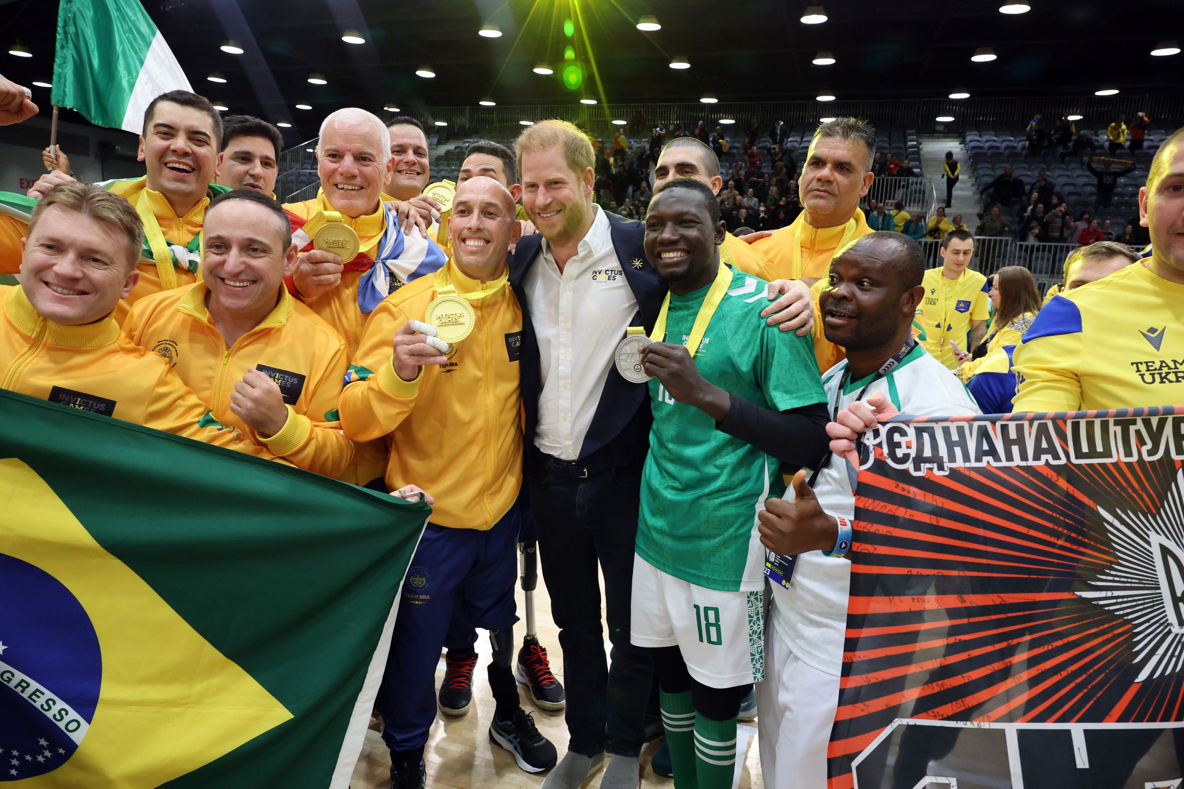 Prinz Harry bei den Invictus Games