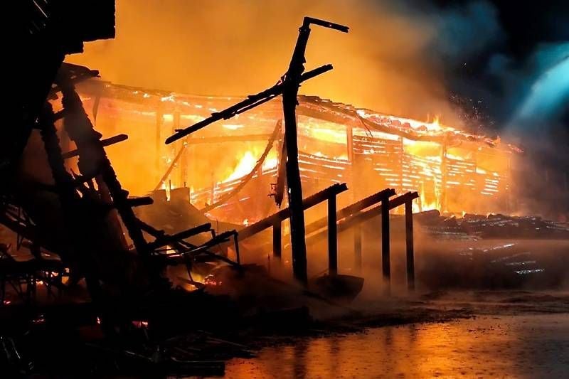 Chaos in der Nacht.