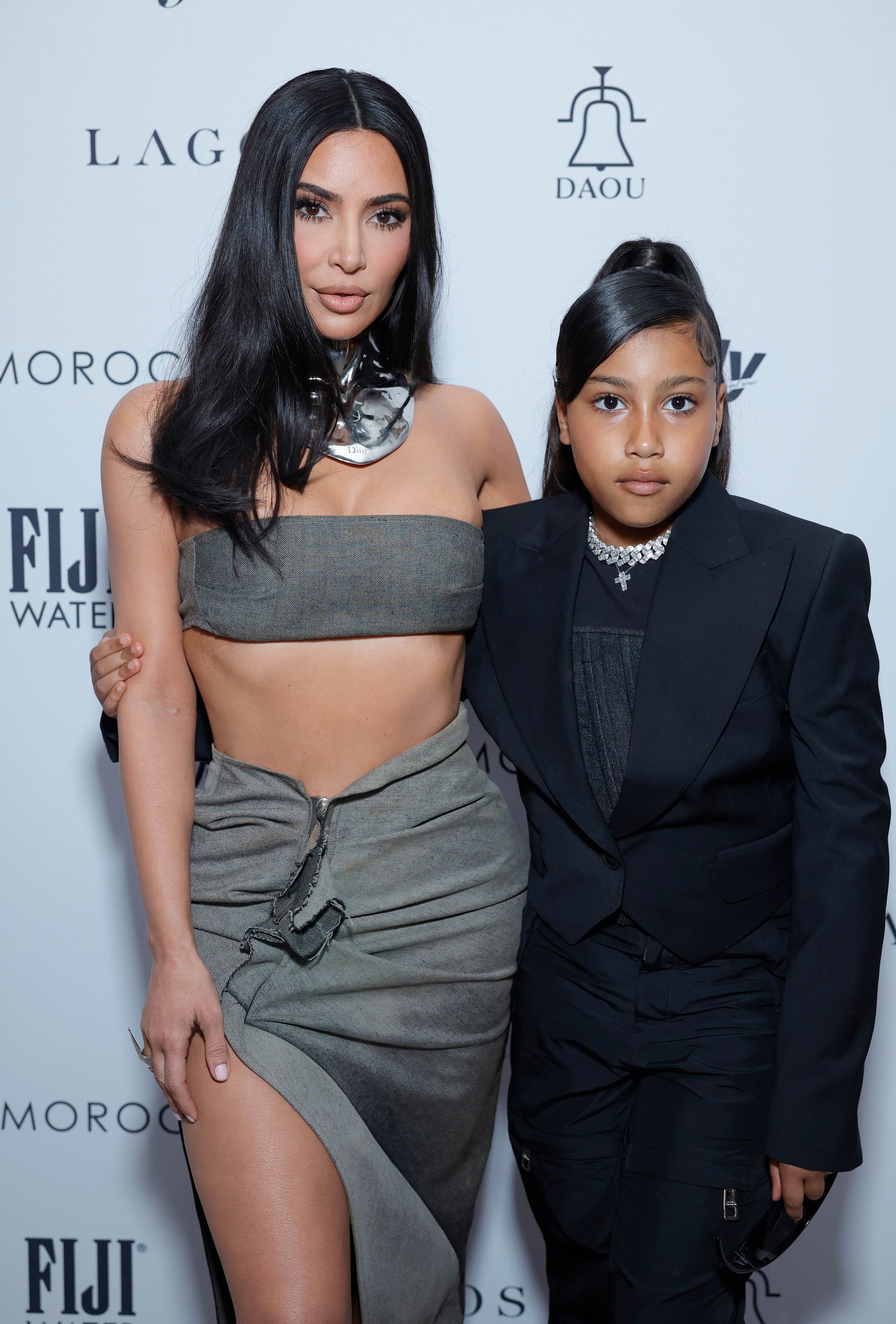 Kim mit Tochter North 2023
