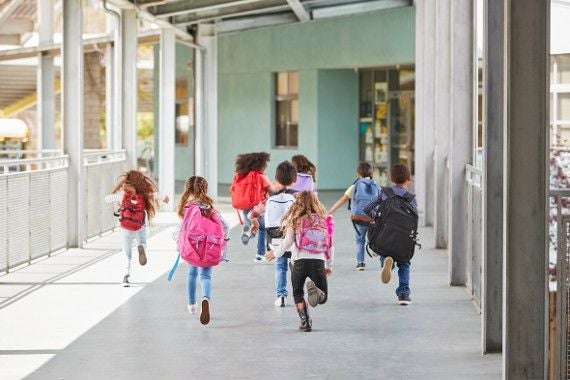 Schulanfänger in Wien.