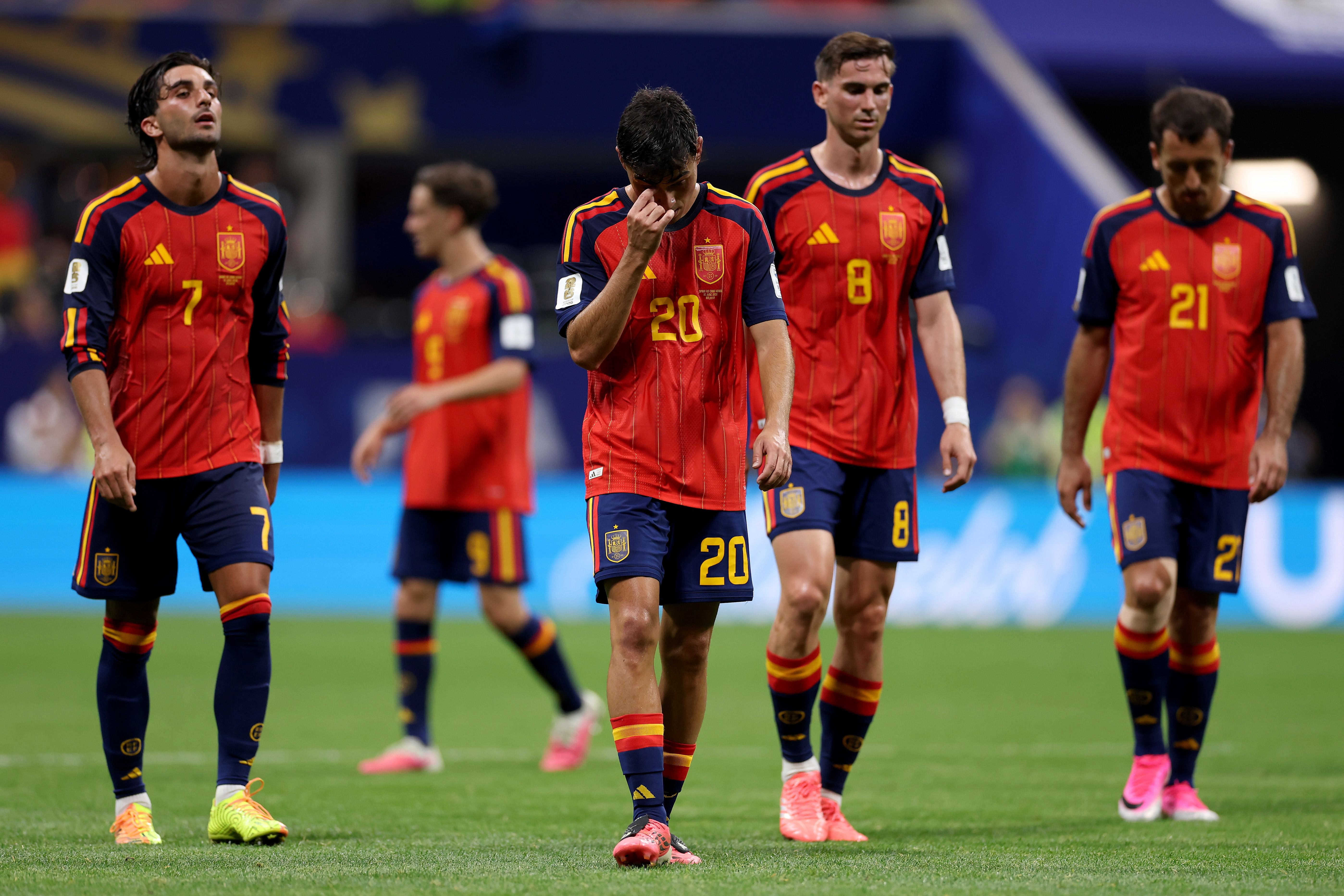 Spanier enttäuscht nach Auftaktmatch
