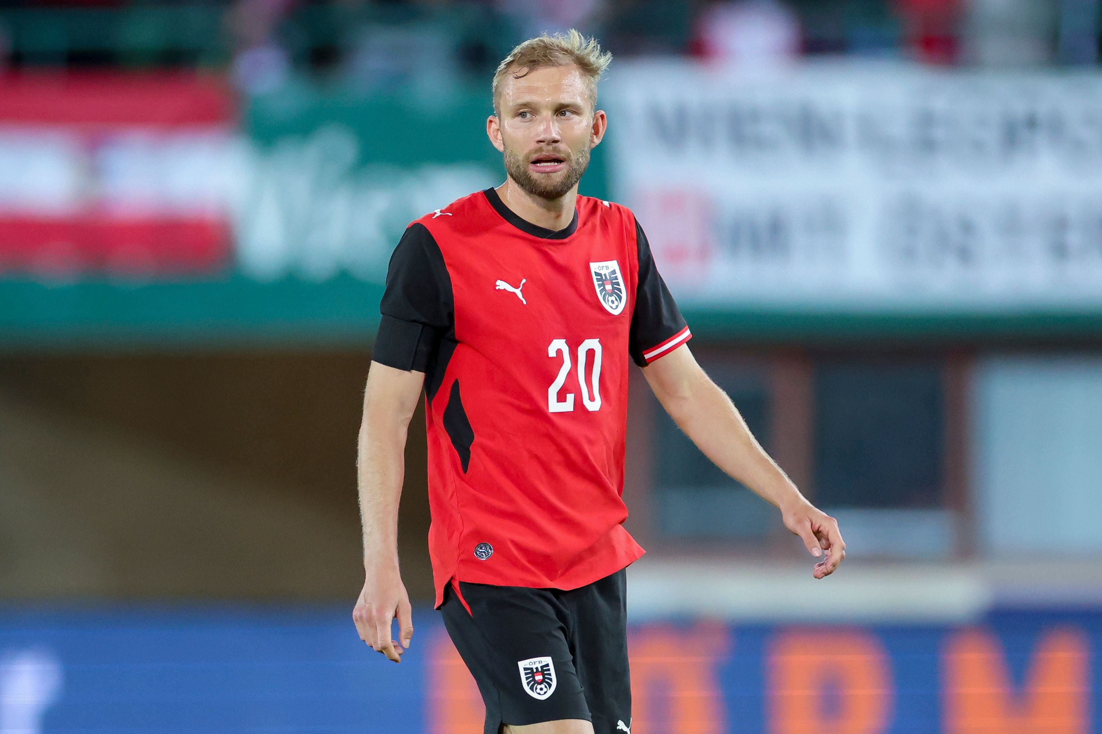 Konrad Laimer ist mit Österreich im WM-Einsatz
