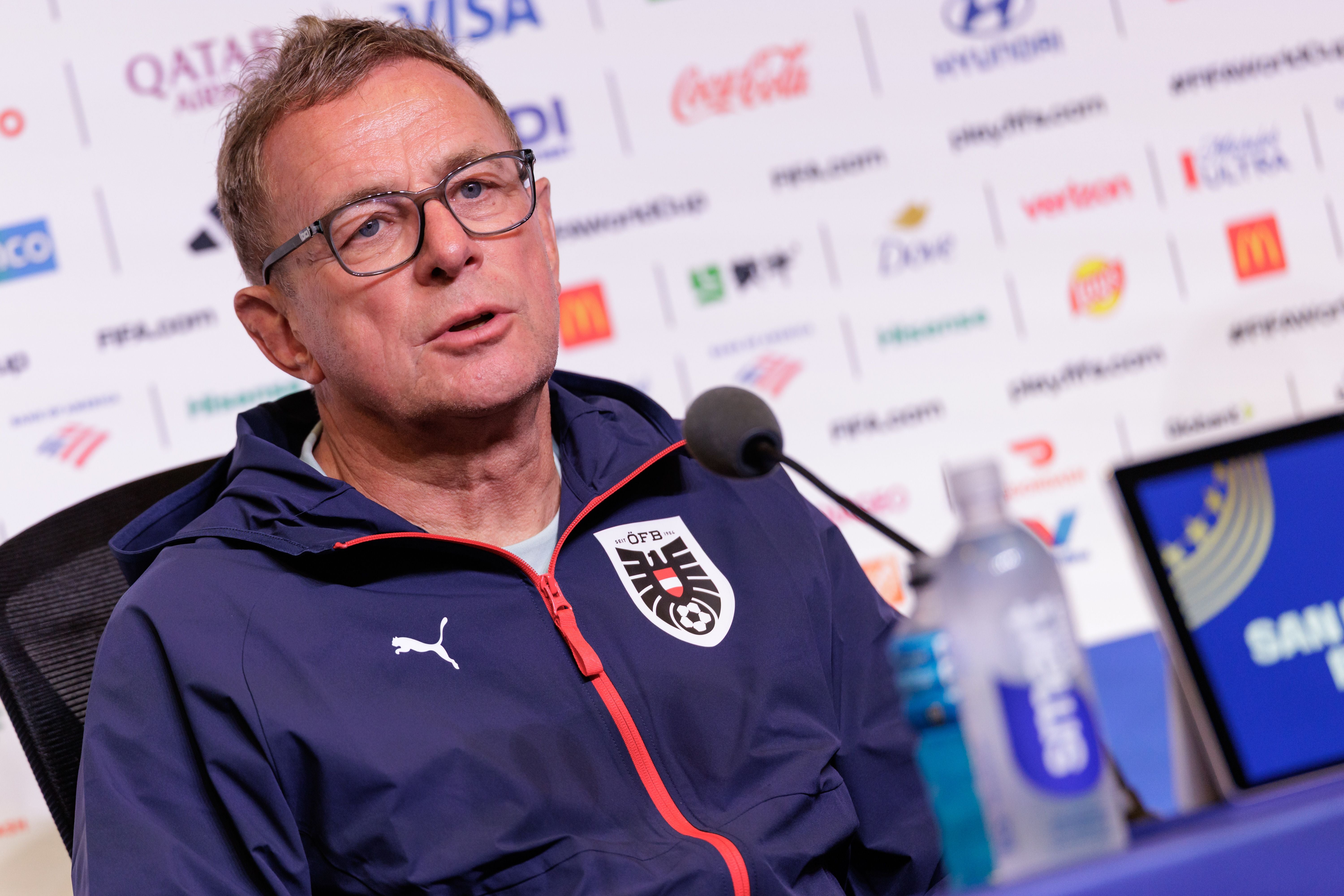 ÖFB-Teamchef Ralf Rangnick