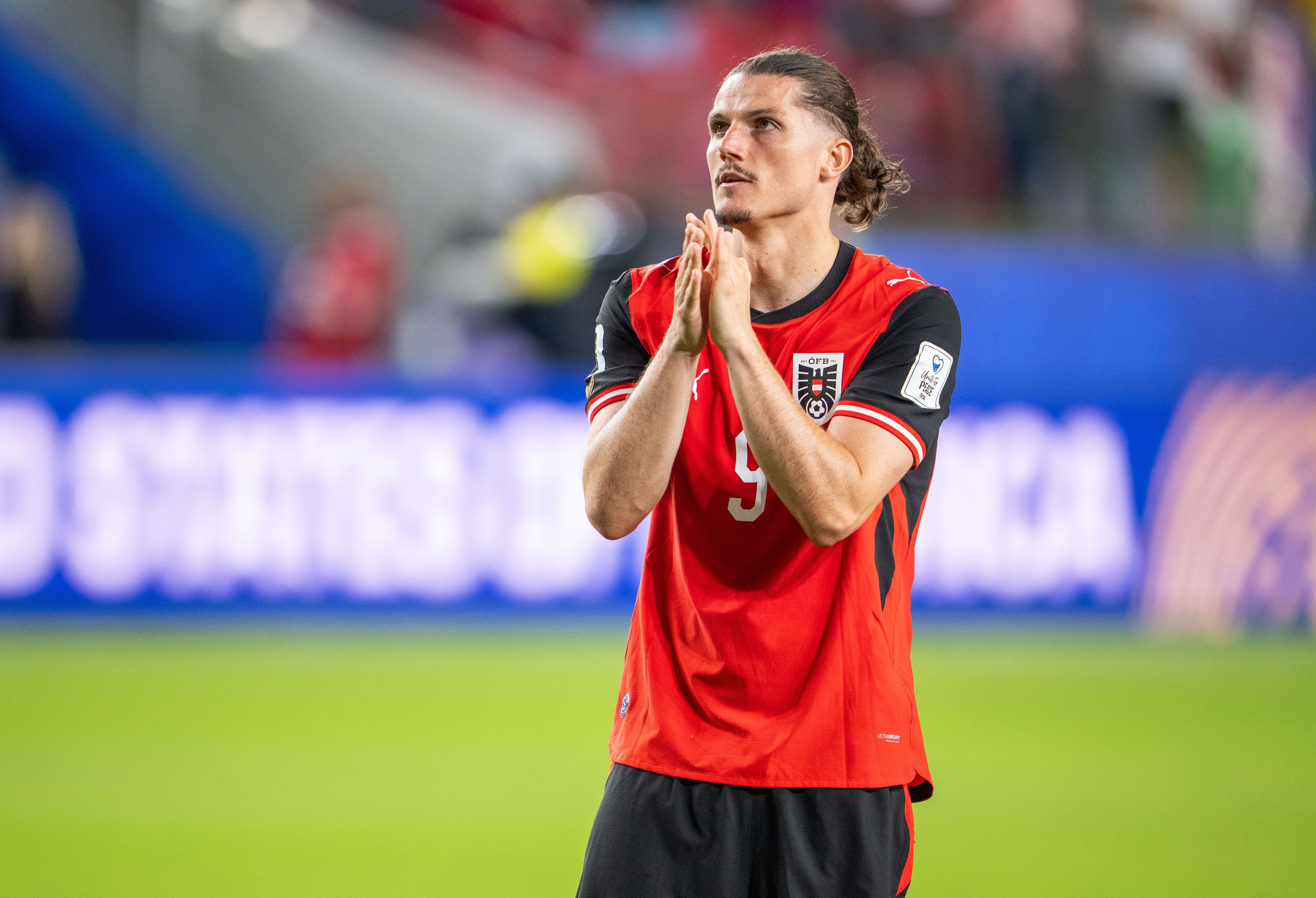 ORF-Blackout bei Österreich-Spiel. Im Bild: Marcel Sabitzer.